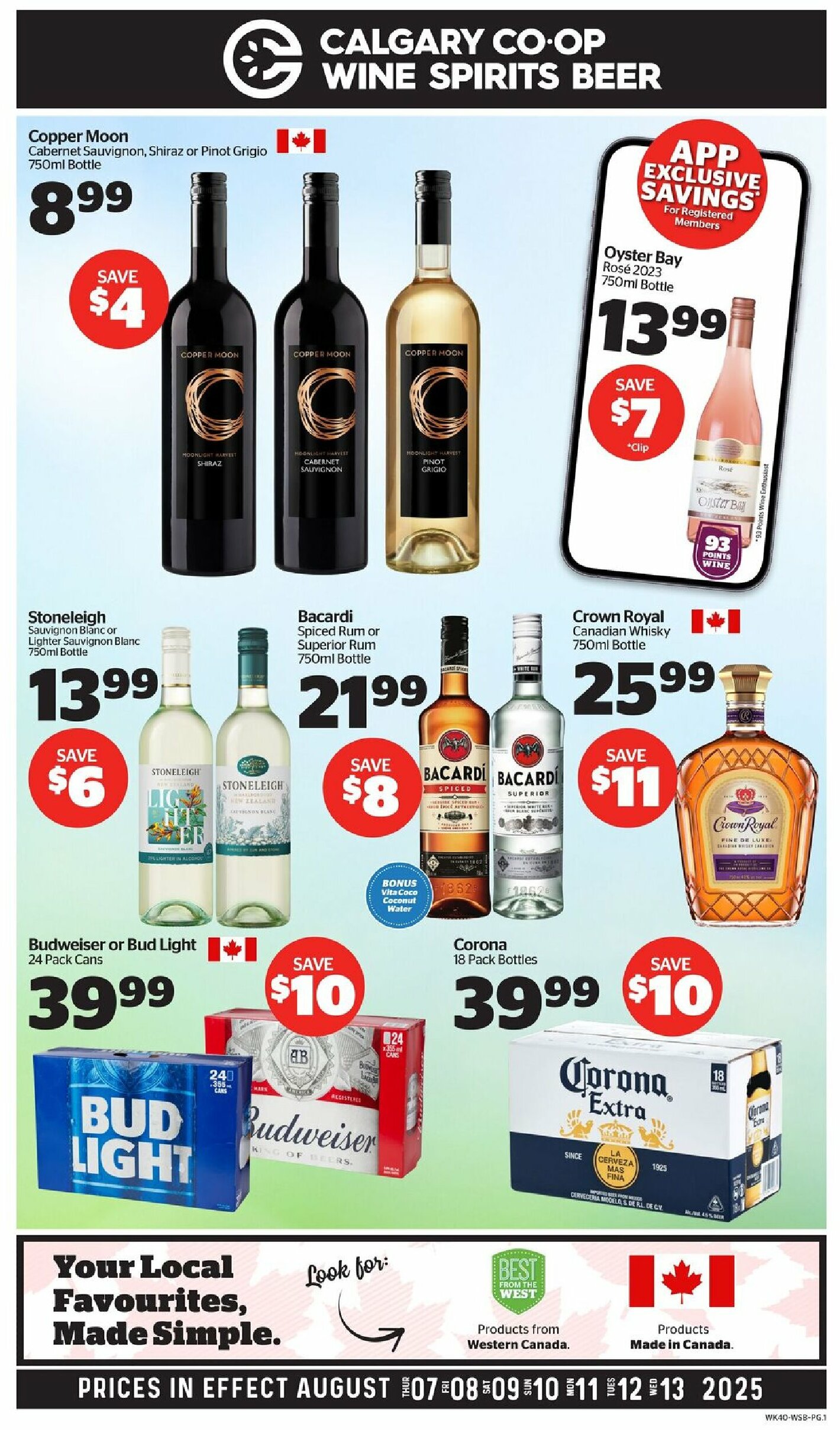 calgary-co-op - Calgary Co-op flyer valid from 08-07 - 08-13