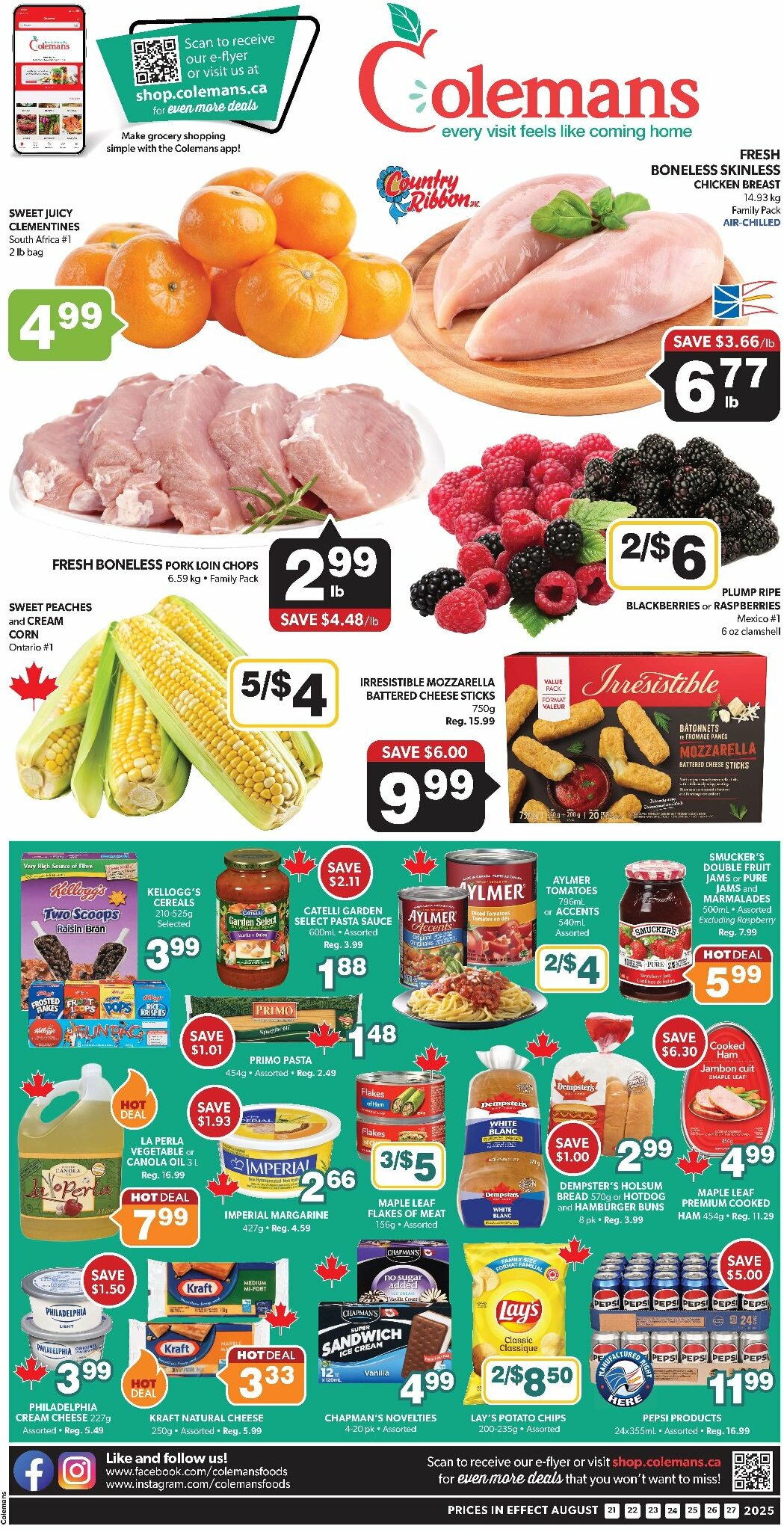 colemans - Colemans flyer valid from 08-21 - 08-27