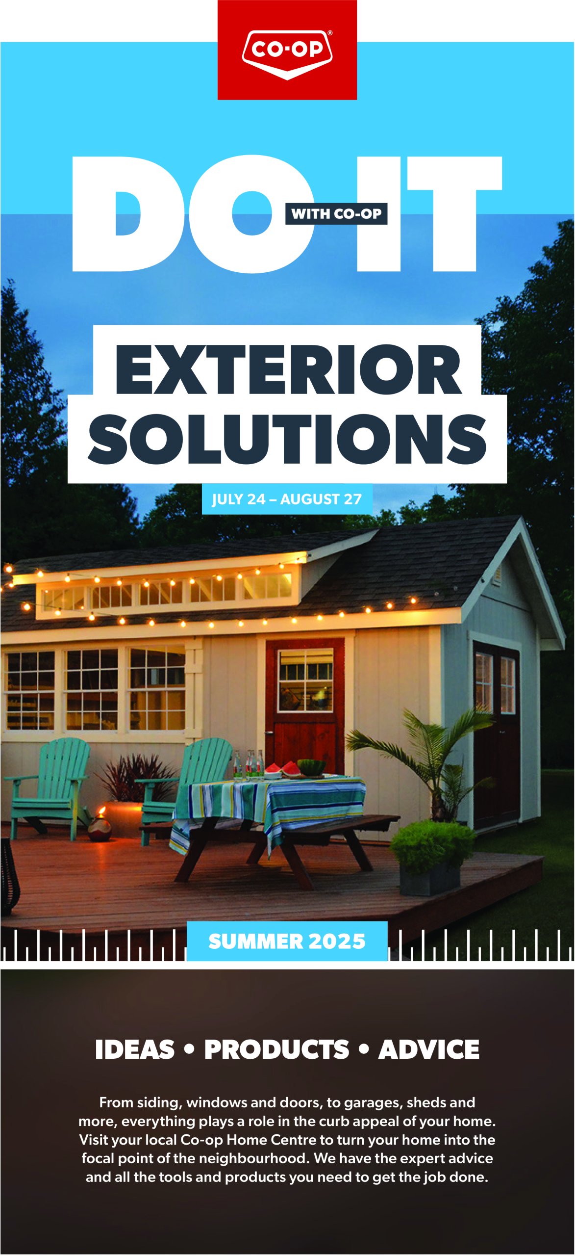 coop - Coop - Do It With Co-op: Exterior Solutions flyer valid from 07-24 - 08-27
