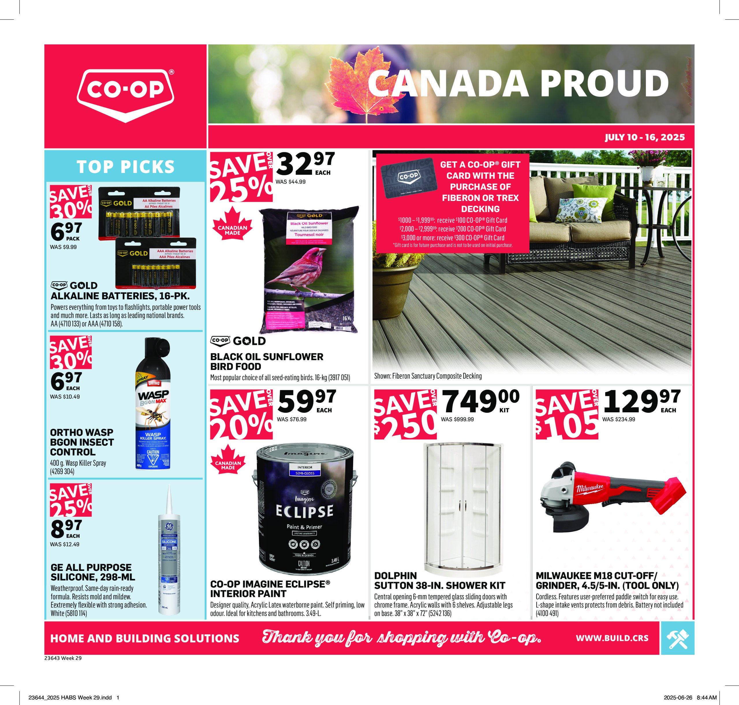 coop - Coop - Home Centre flyer valid from 07-10 - 07-16
