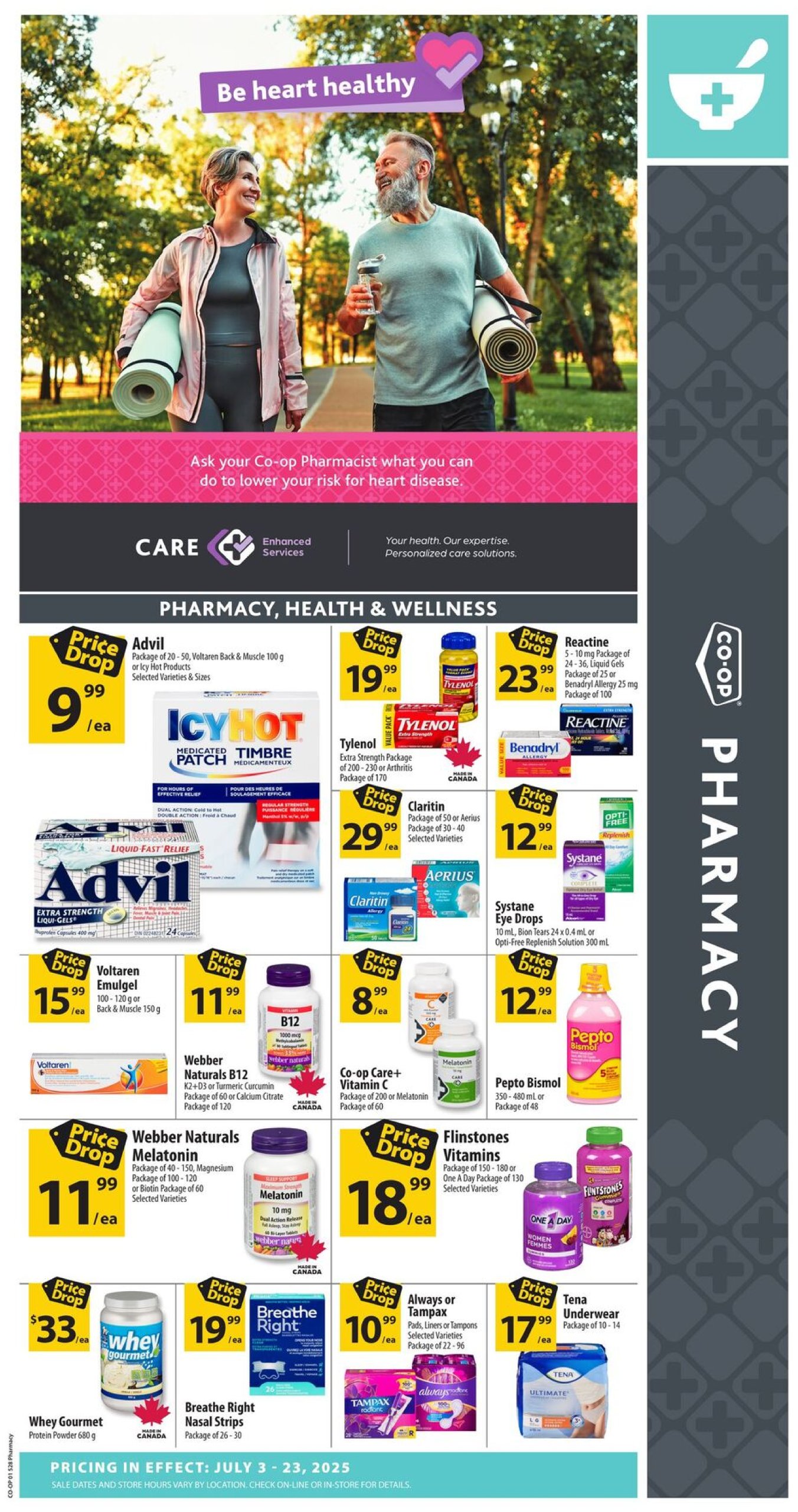 coop - Coop - Pharmacy flyer valid from 07-03 - 07-23