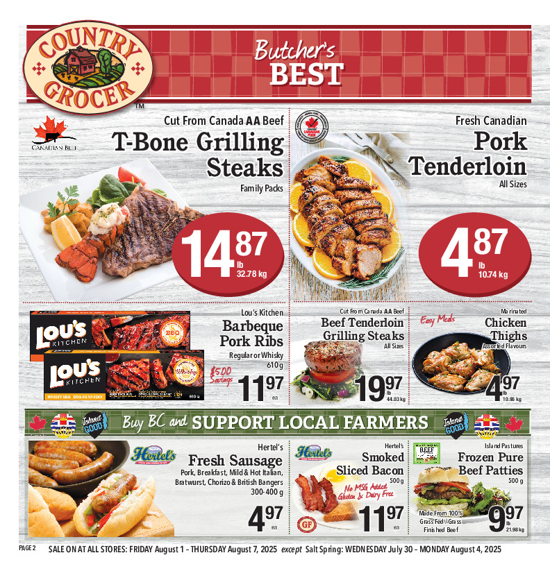 country-grocer - Country Grocer flyer valid from 08-01 - 08-07 - page: 2