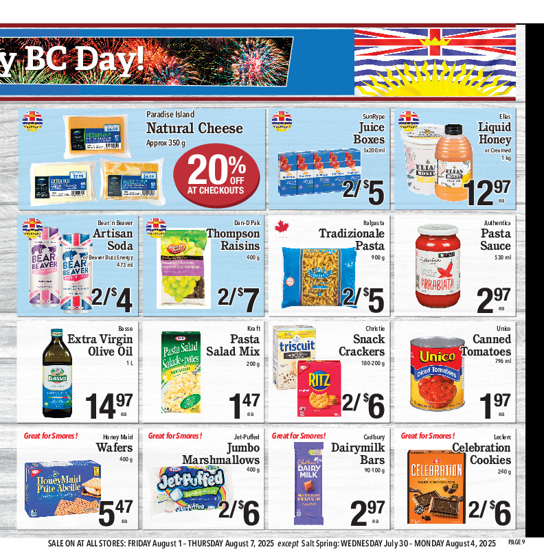country-grocer - Country Grocer flyer valid from 08-01 - 08-07 - page: 9