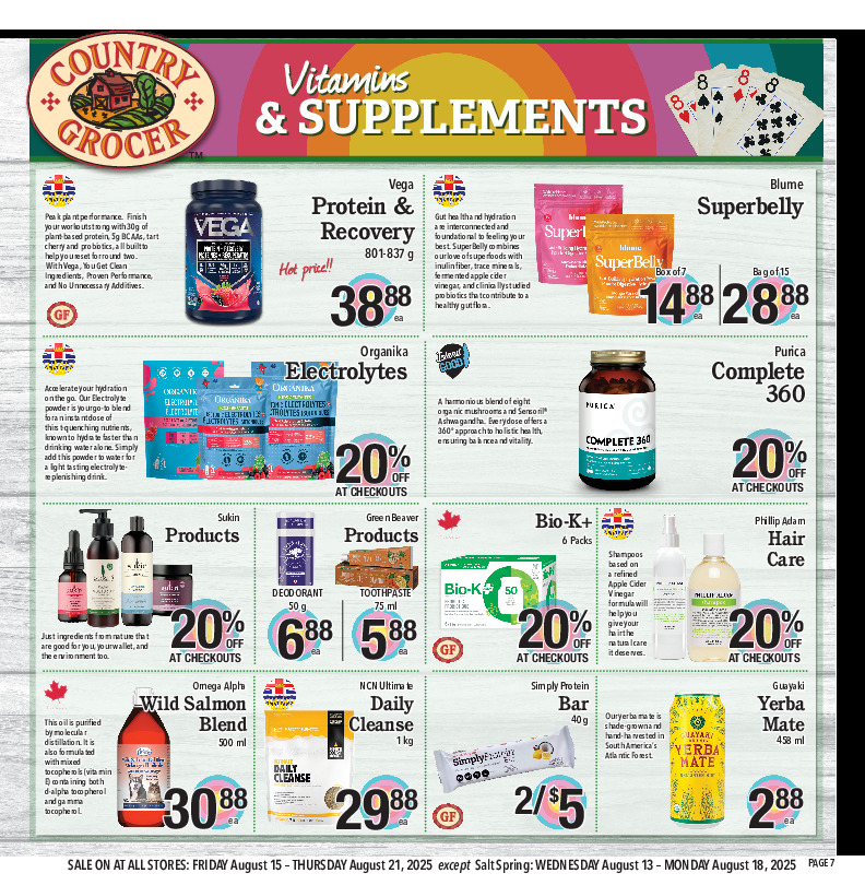 country-grocer - Country Grocer flyer valid from 08-15 - 08-21 - page: 7