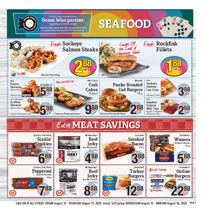country-grocer - Country Grocer flyer valid from 08-15 - 08-21 - page: 3
