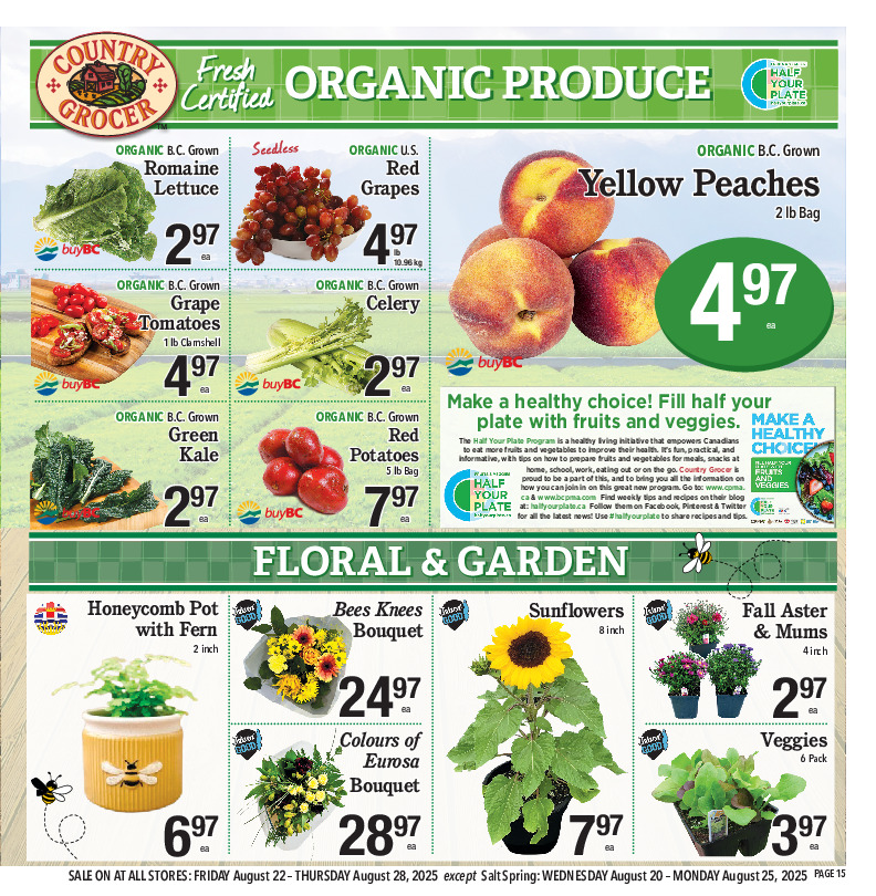 country-grocer - Country Grocer flyer valid from 08-22 - 08-28 - page: 15