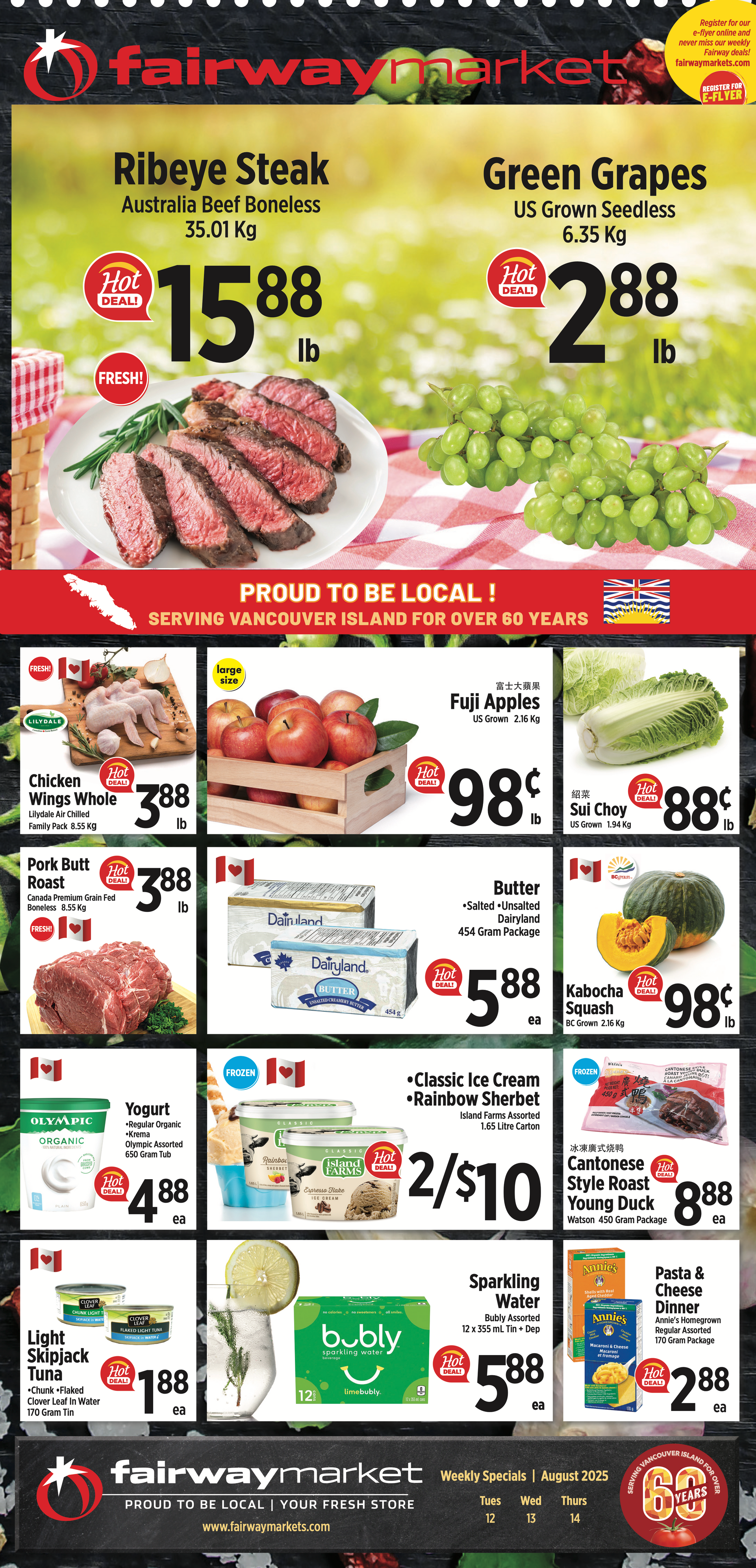 fairway-market - Fairway Market flyer valid from 08-12 - 08-14 - page: 1