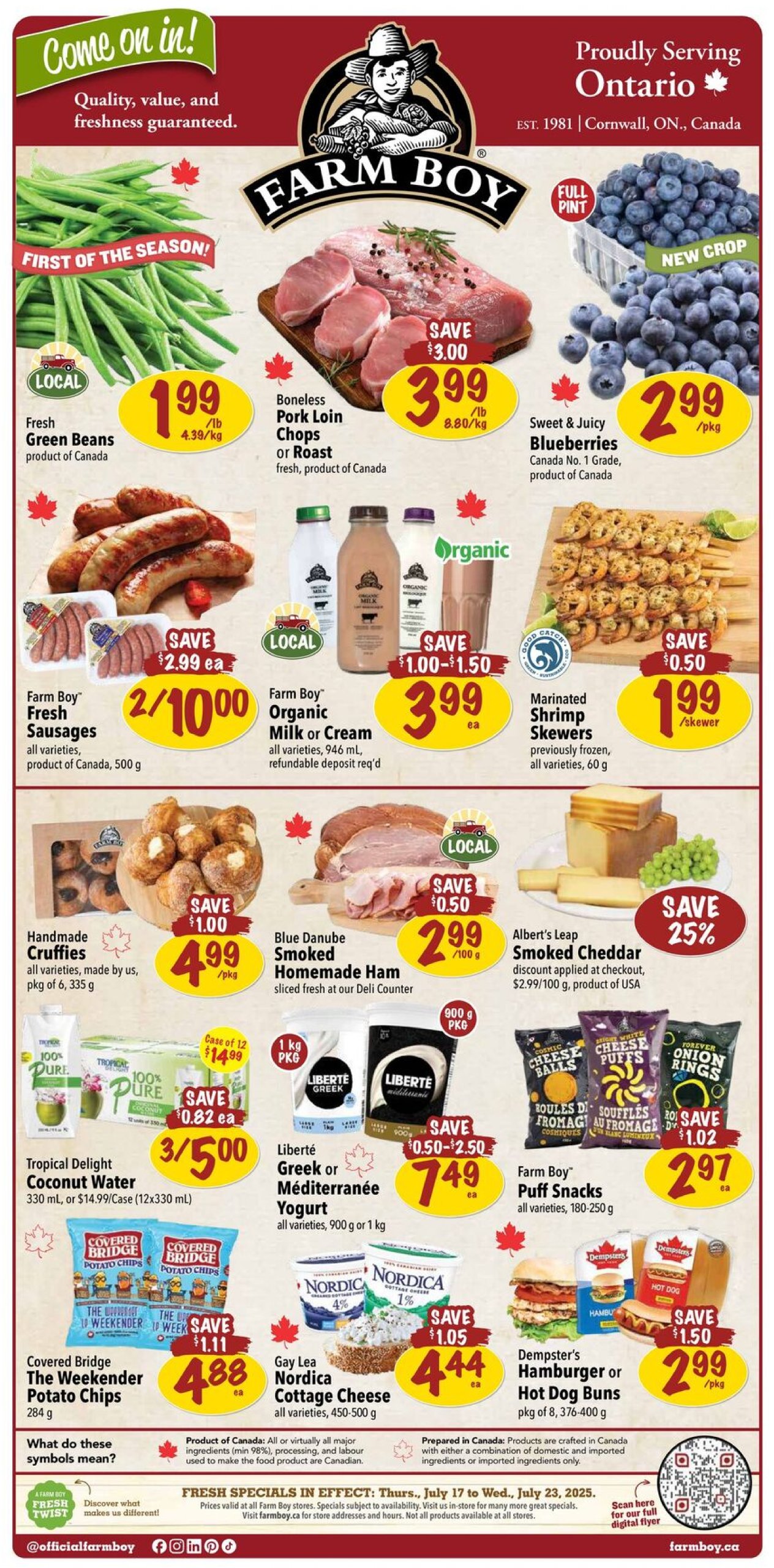 farm-boy - Farm Boy flyer valid from 07-17 - 07-23