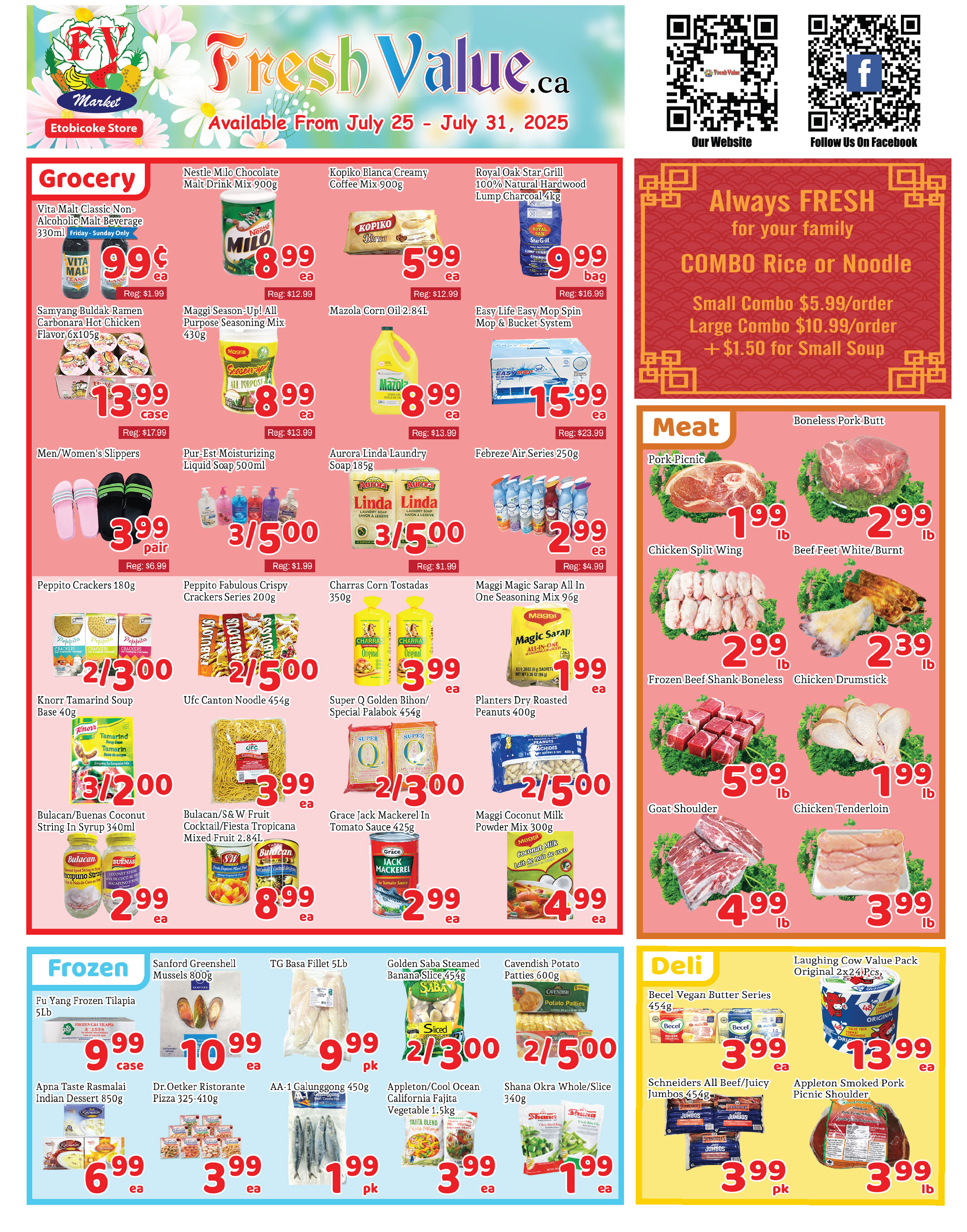 fresh-value-market - Fresh Value Market - Etobicoke flyer valid from 07-25 - 07-31