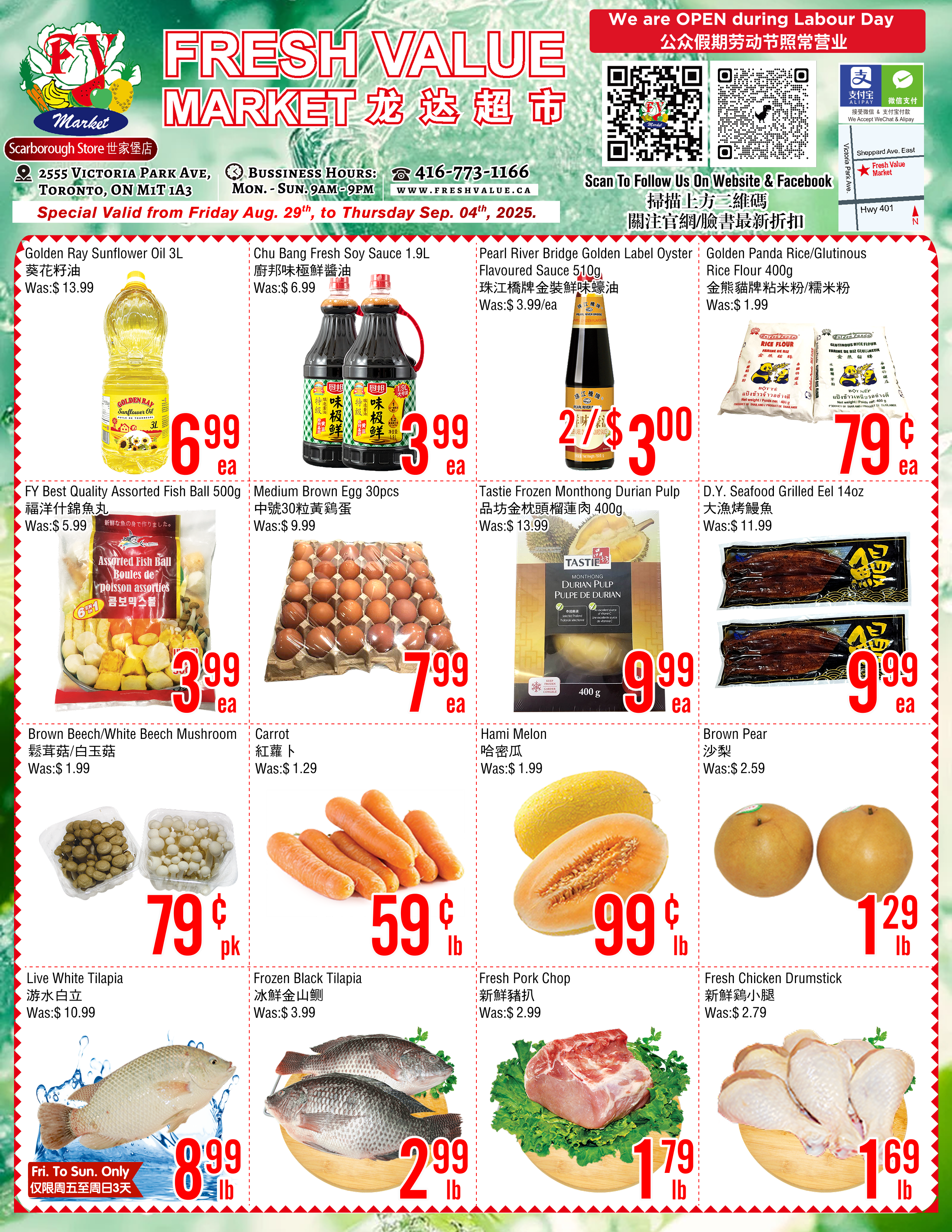 fresh-value-market - Fresh Value Market - Scarborough flyer valid from 08-29 - 09-04