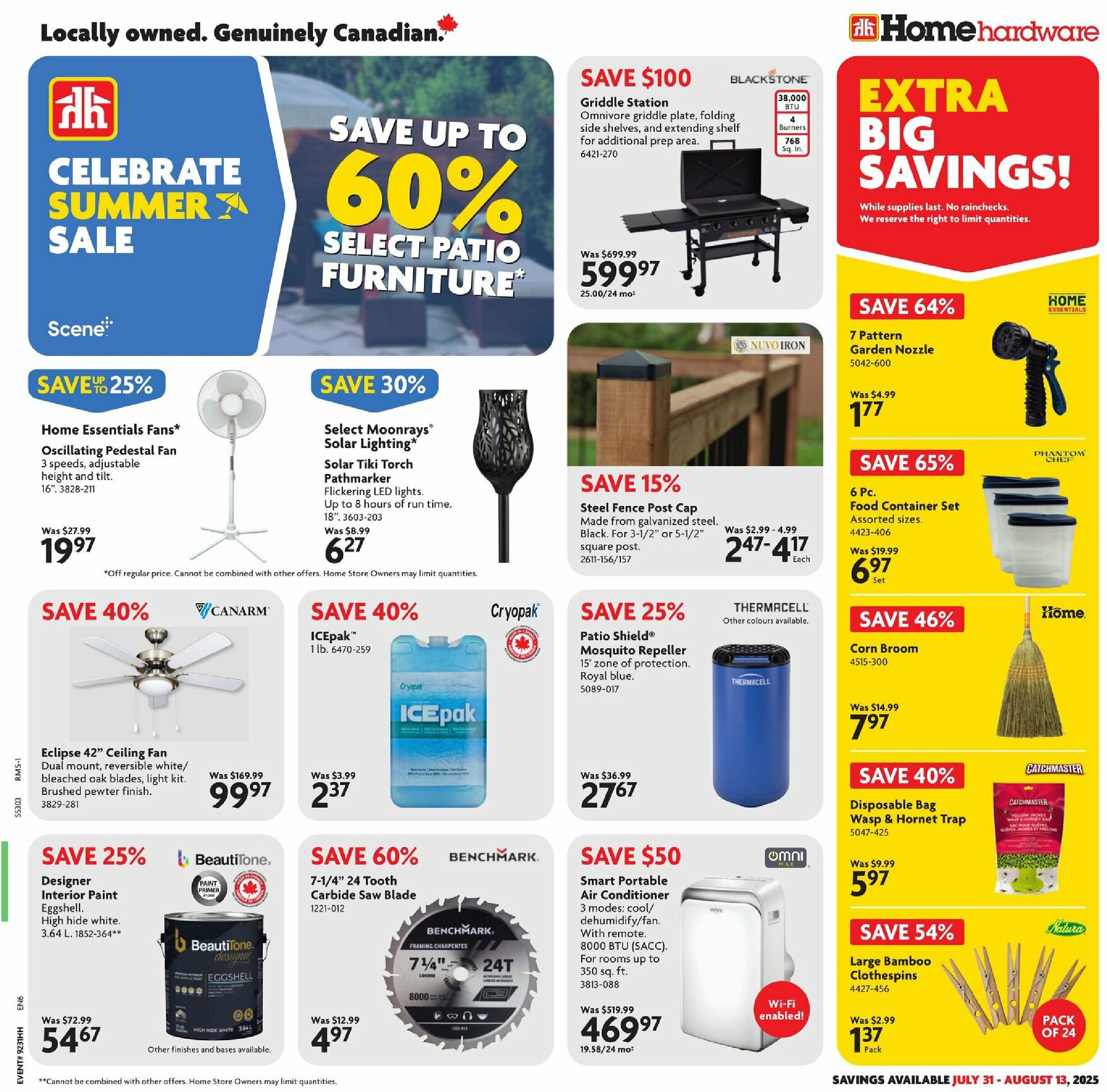 home-hardware - Home Hardware flyer valid from 07-31 - 08-13