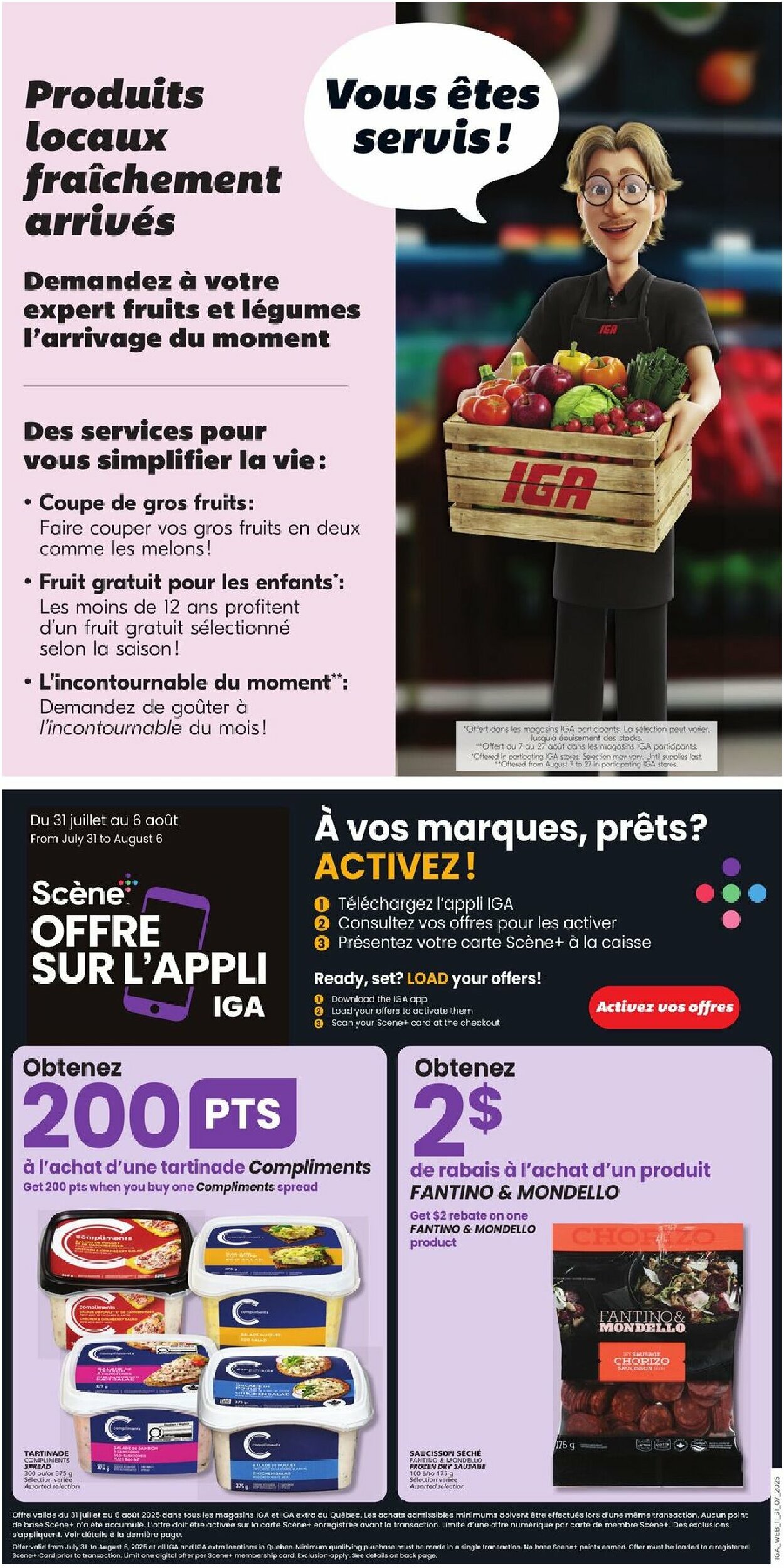iga - IGA - Québec flyer valid from 07-31 - 08-06 - page: 13