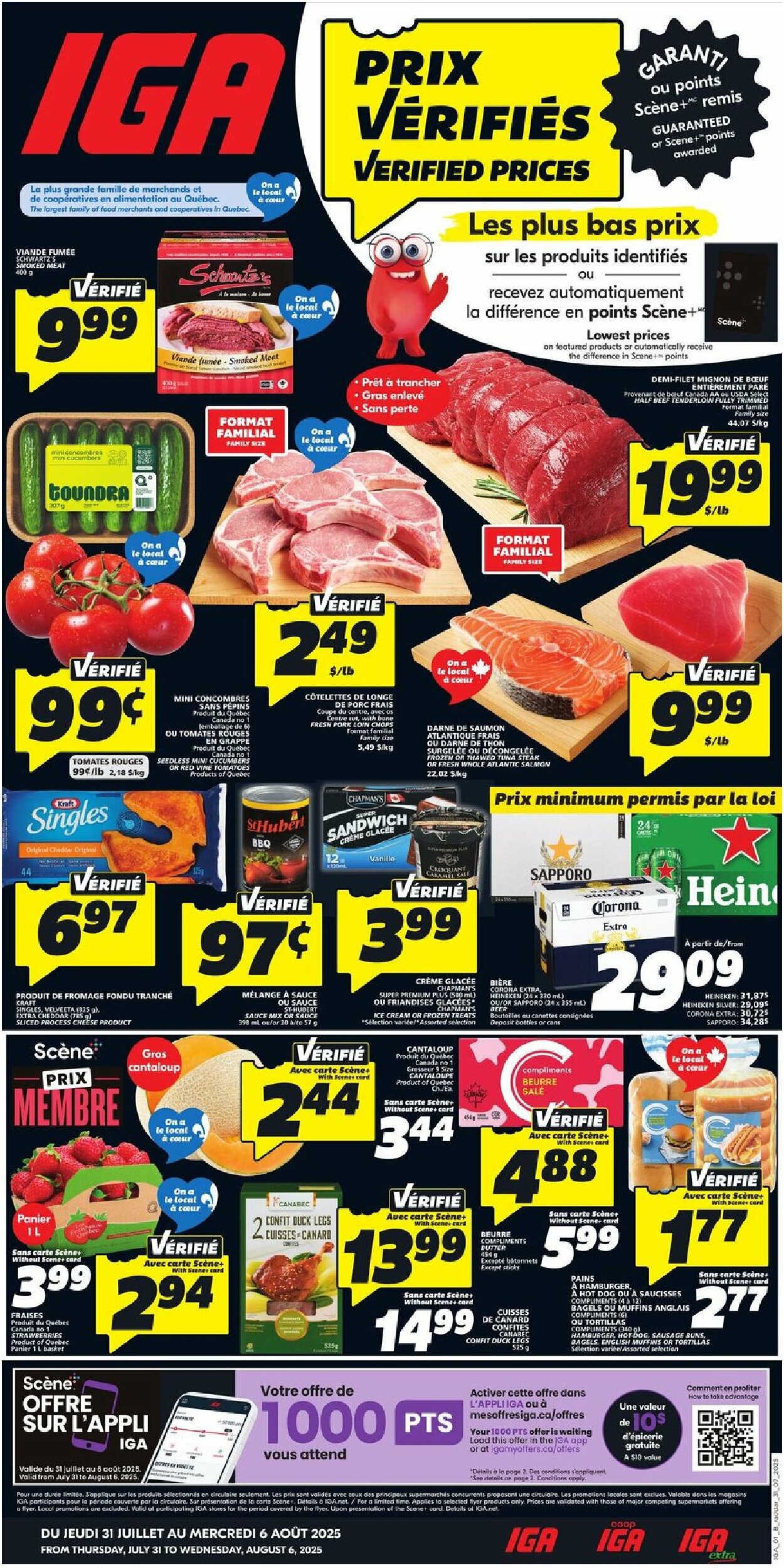 iga - IGA - Québec flyer valid from 07-31 - 08-06