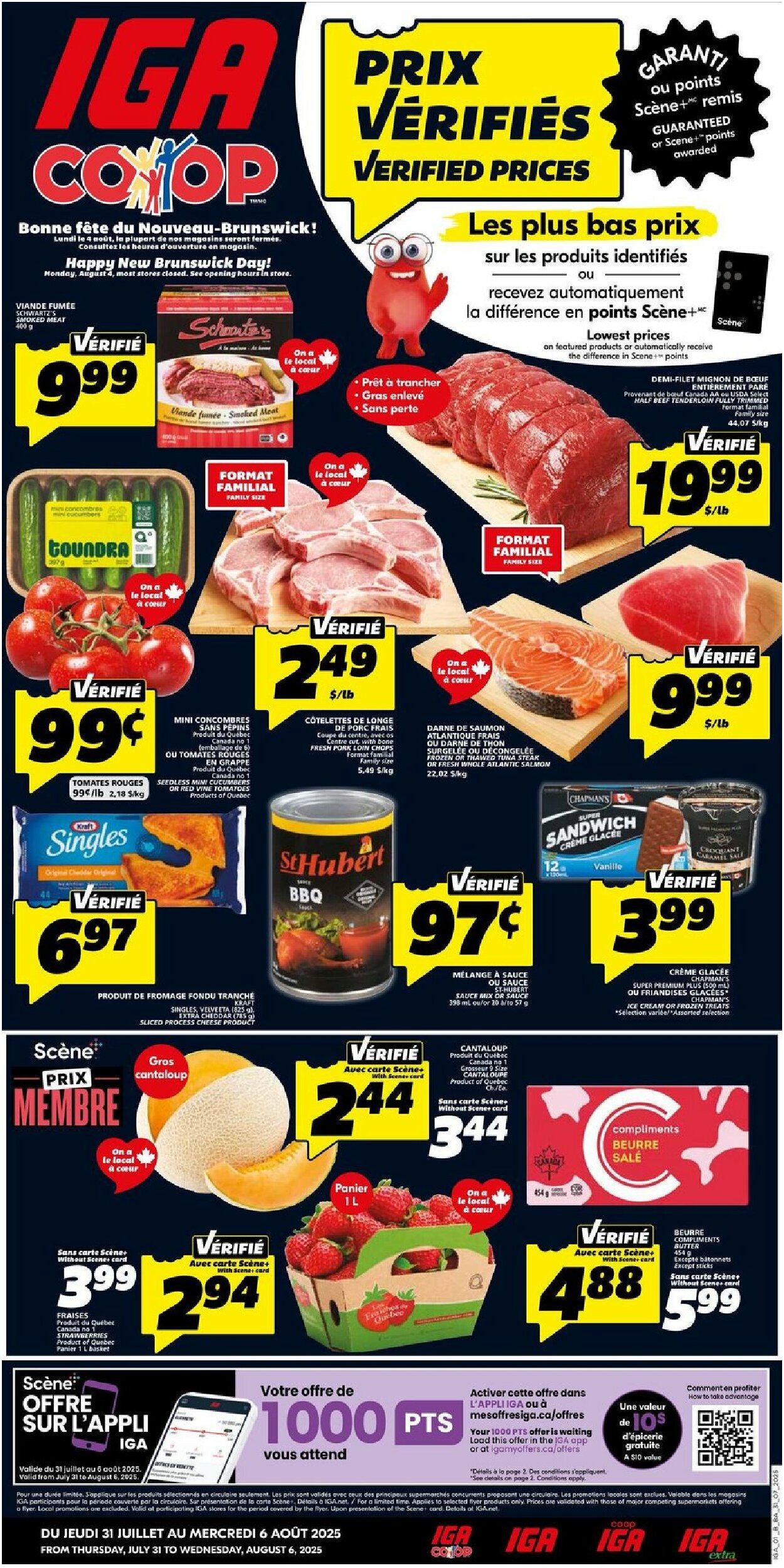iga - IGA - New Brunswick flyer valid from 07-31 - 08-06