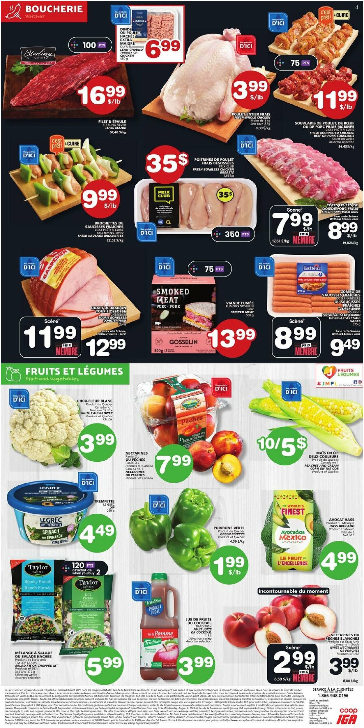iga - IGA - Iles-de-la-Madeleine flyer valid from 07-31 - 08-06 - page: 4