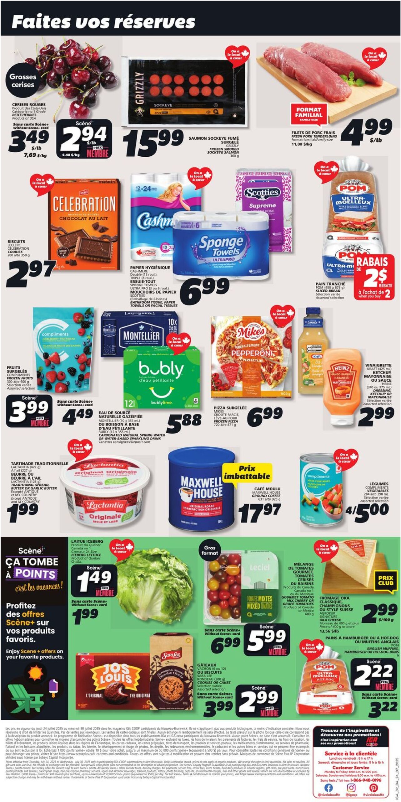 iga - IGA - New Brunswick flyer valid from 07-24 - 07-30 - page: 2