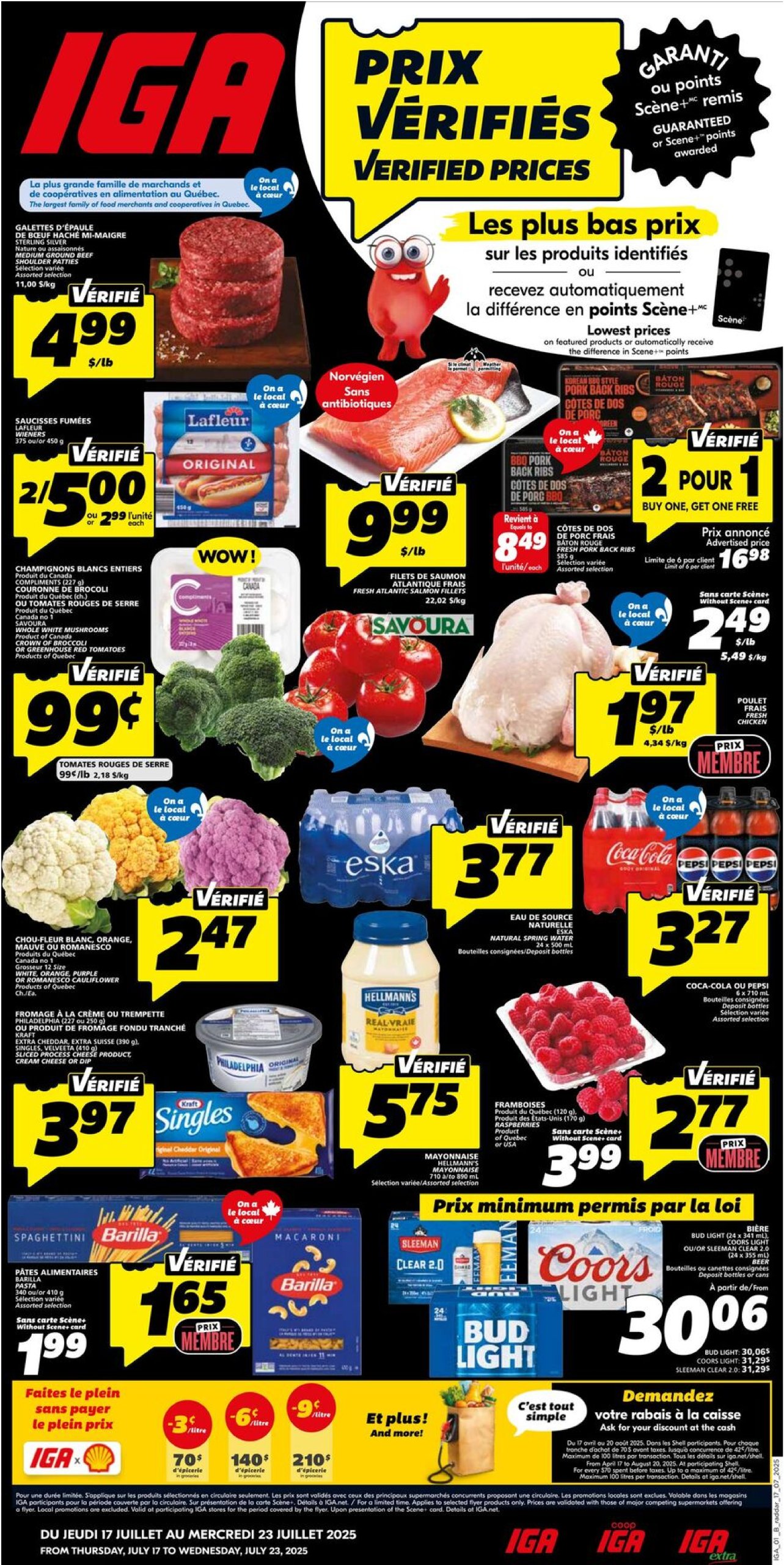 iga - IGA - Québec flyer valid from 07-17 - 07-23