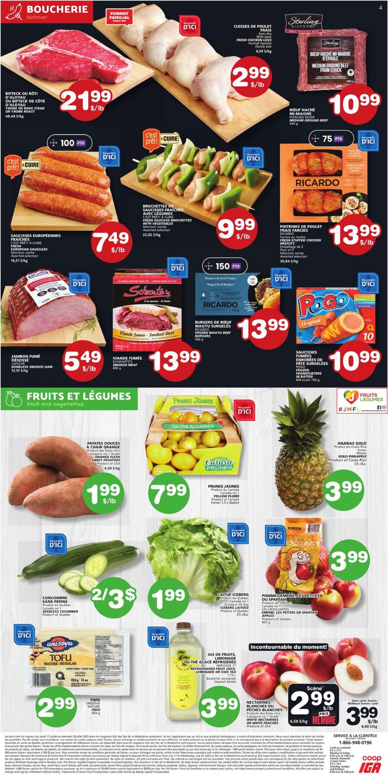 iga - IGA - Iles-de-la-Madeleine flyer valid from 07-17 - 07-23 - page: 4
