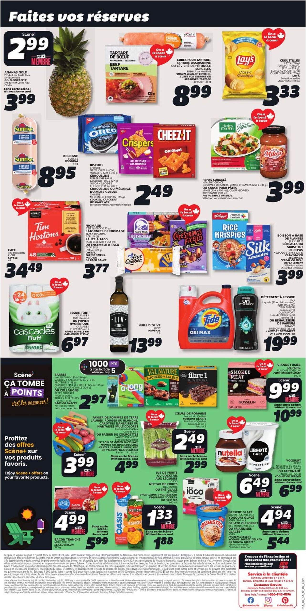 iga - IGA - New Brunswick flyer valid from 07-17 - 07-23 - page: 2