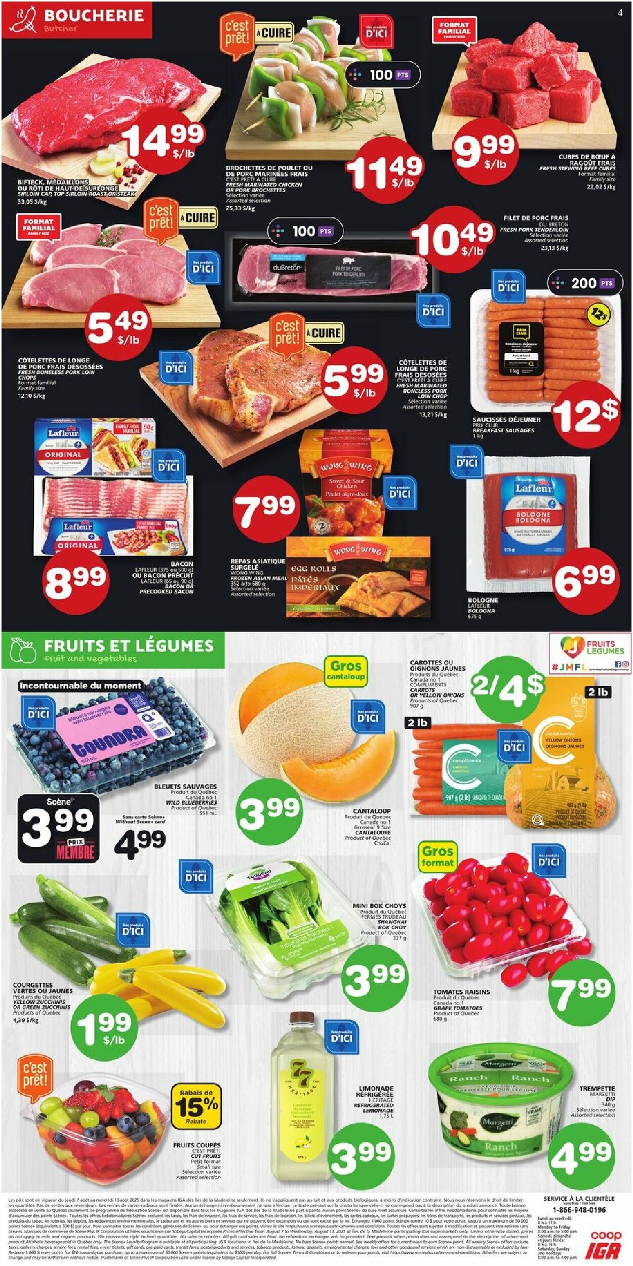 iga - IGA - Île-de-la-Madeleine flyer valid from 08-07 - 08-13 - page: 3