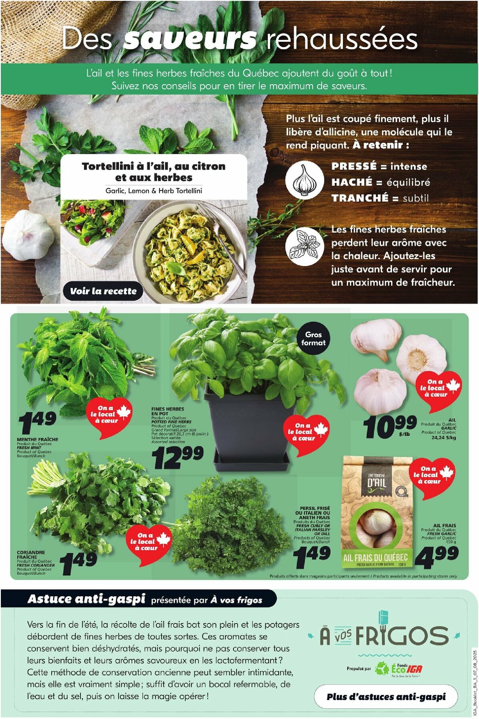 iga - IGA - Harvest flyer valid from 08-07 - 08-13 - page: 5