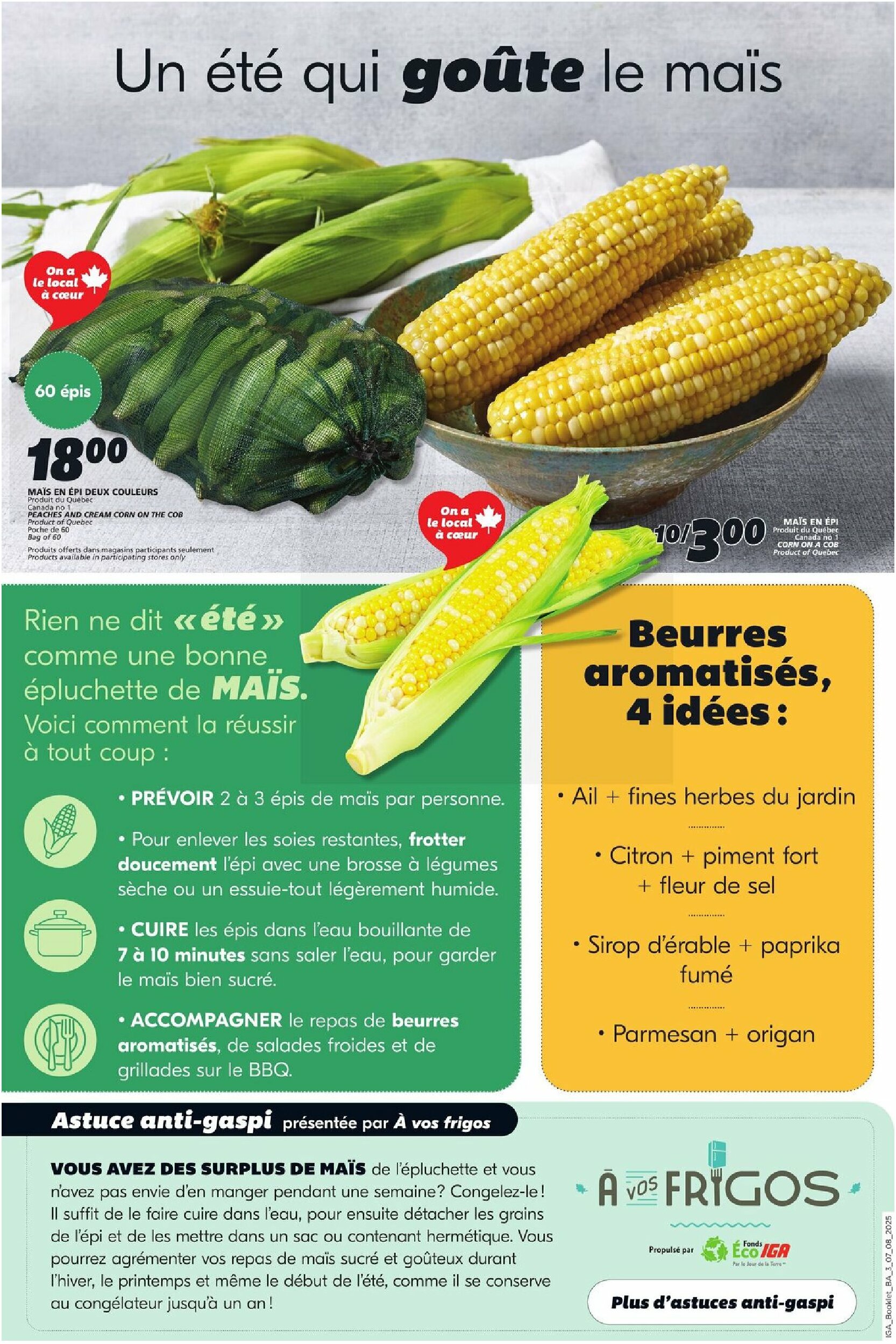 iga - IGA - Harvest flyer valid from 08-07 - 08-13 - page: 3