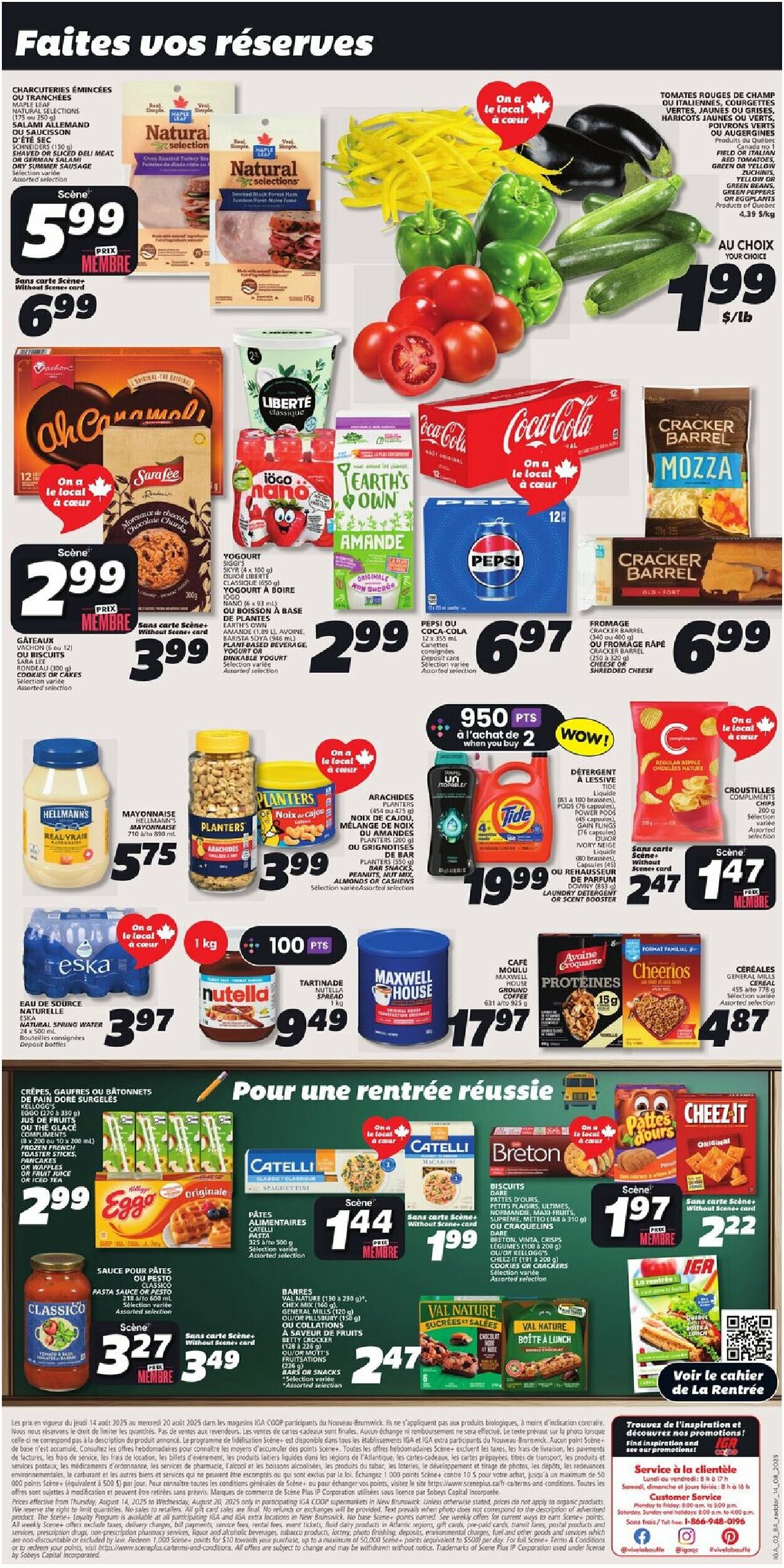 iga - IGA - New Brunswick flyer valid from 08-14 - 08-20 - page: 2