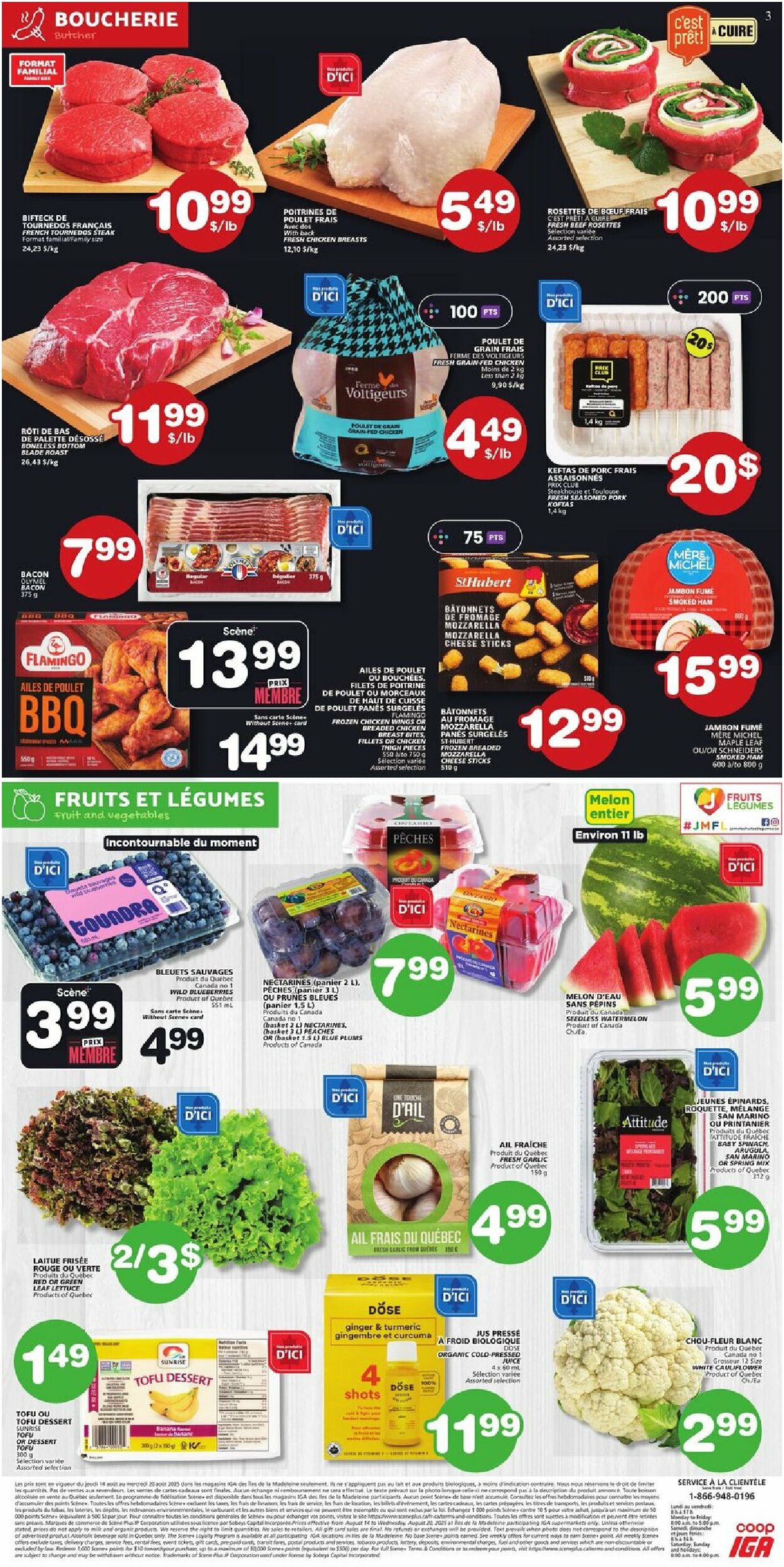 iga - IGA - Iles-de-la-Madeleine flyer valid from 08-14 - 08-20 - page: 3