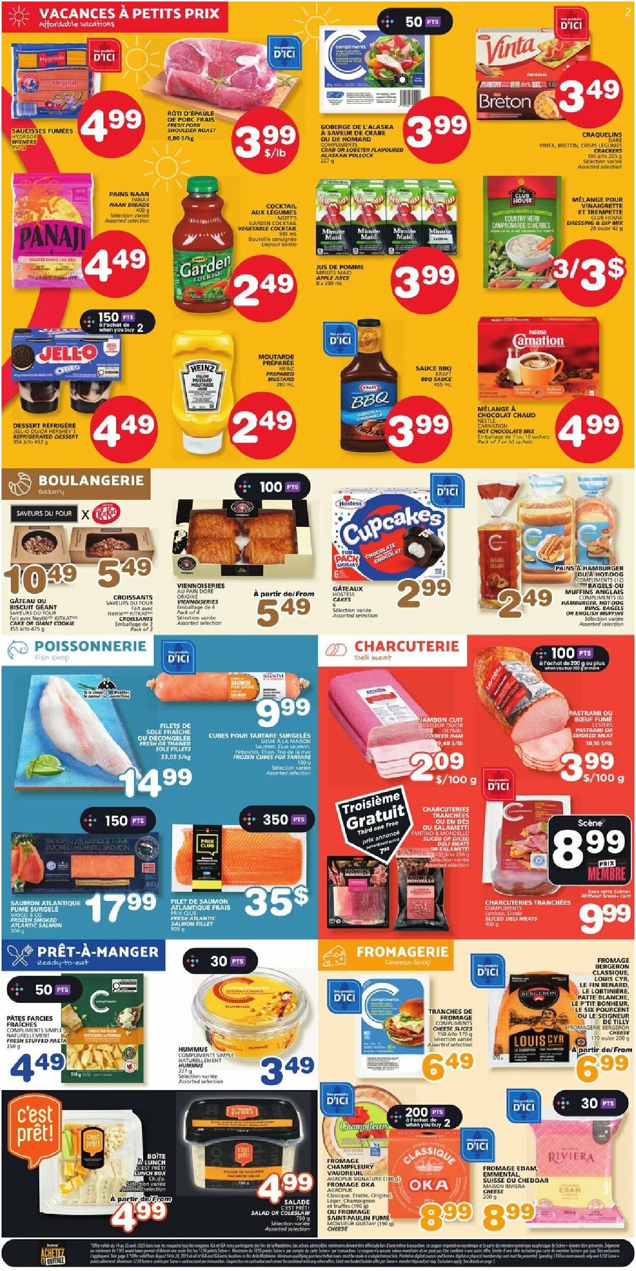 iga - IGA - Iles-de-la-Madeleine flyer valid from 08-14 - 08-20 - page: 2