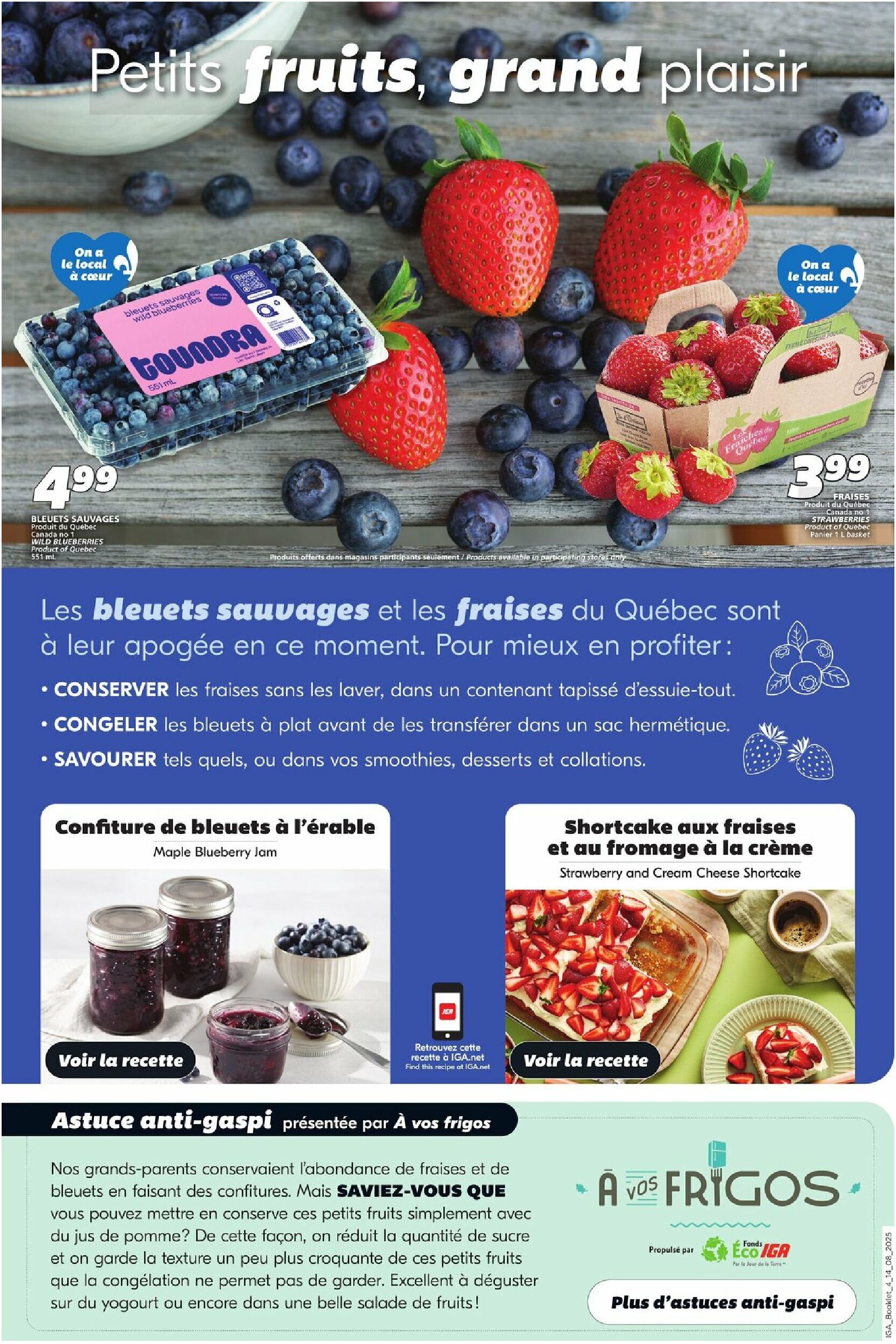 iga - IGA - Harvest flyer valid from 08-14 - 08-20 - page: 4