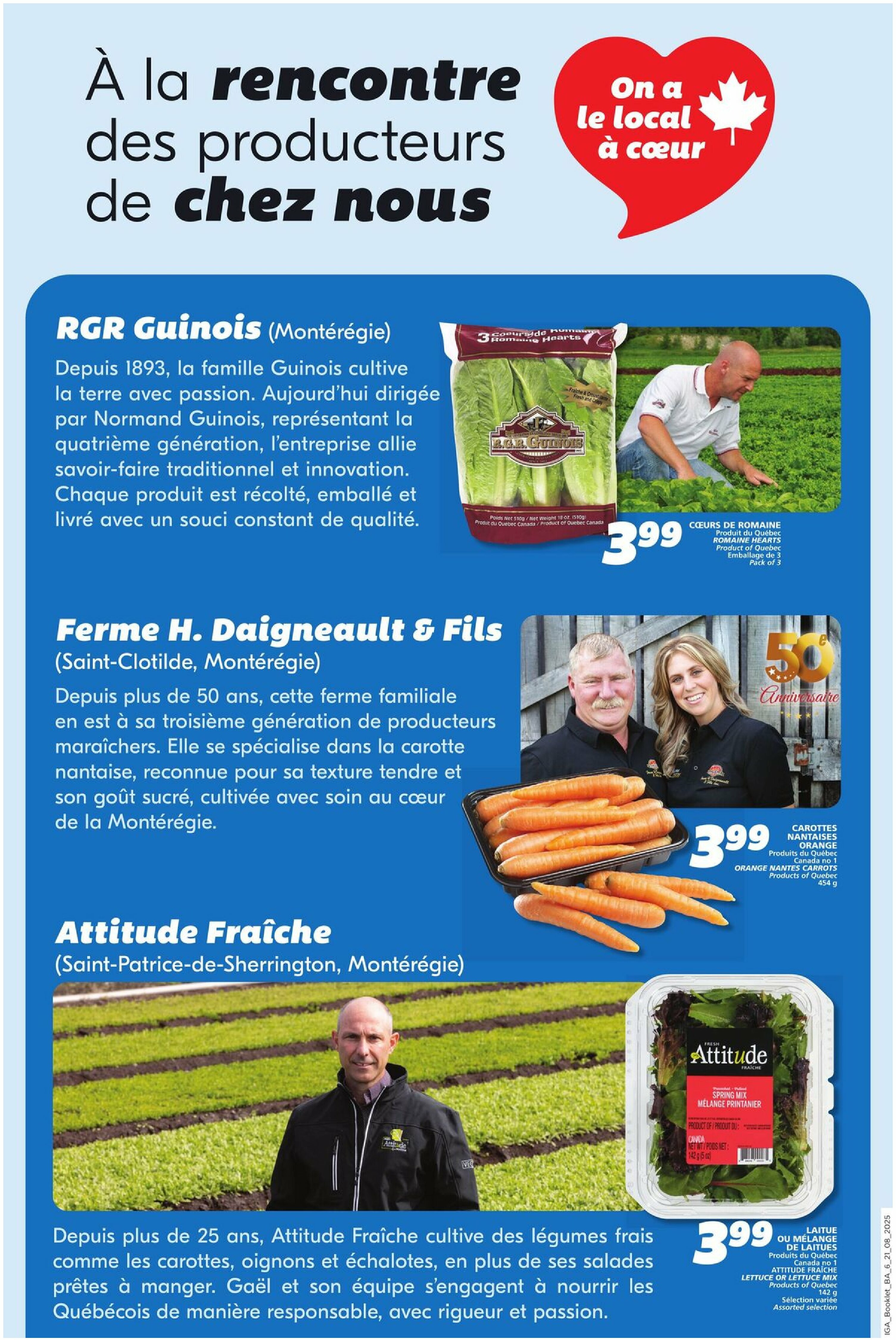iga - IGA - Harvest flyer valid from 08-21 - 08-27 - page: 6