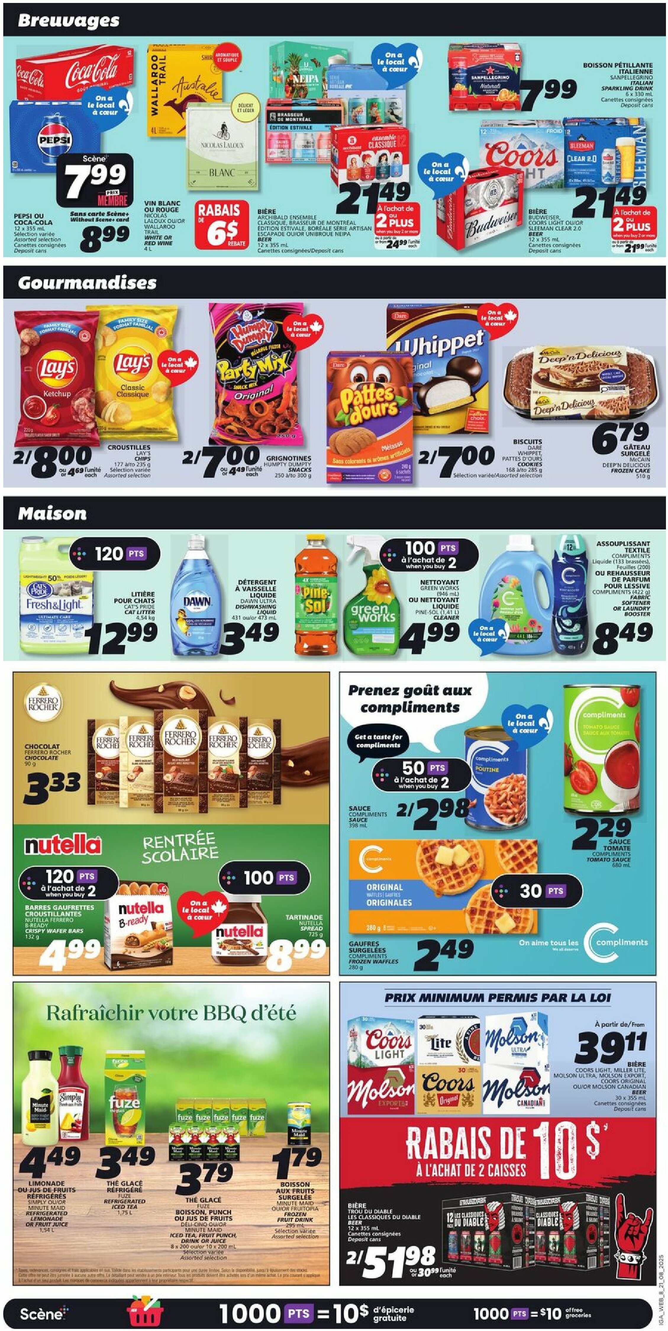 iga - IGA - Québec flyer valid from 08-21 - 08-27 - page: 10