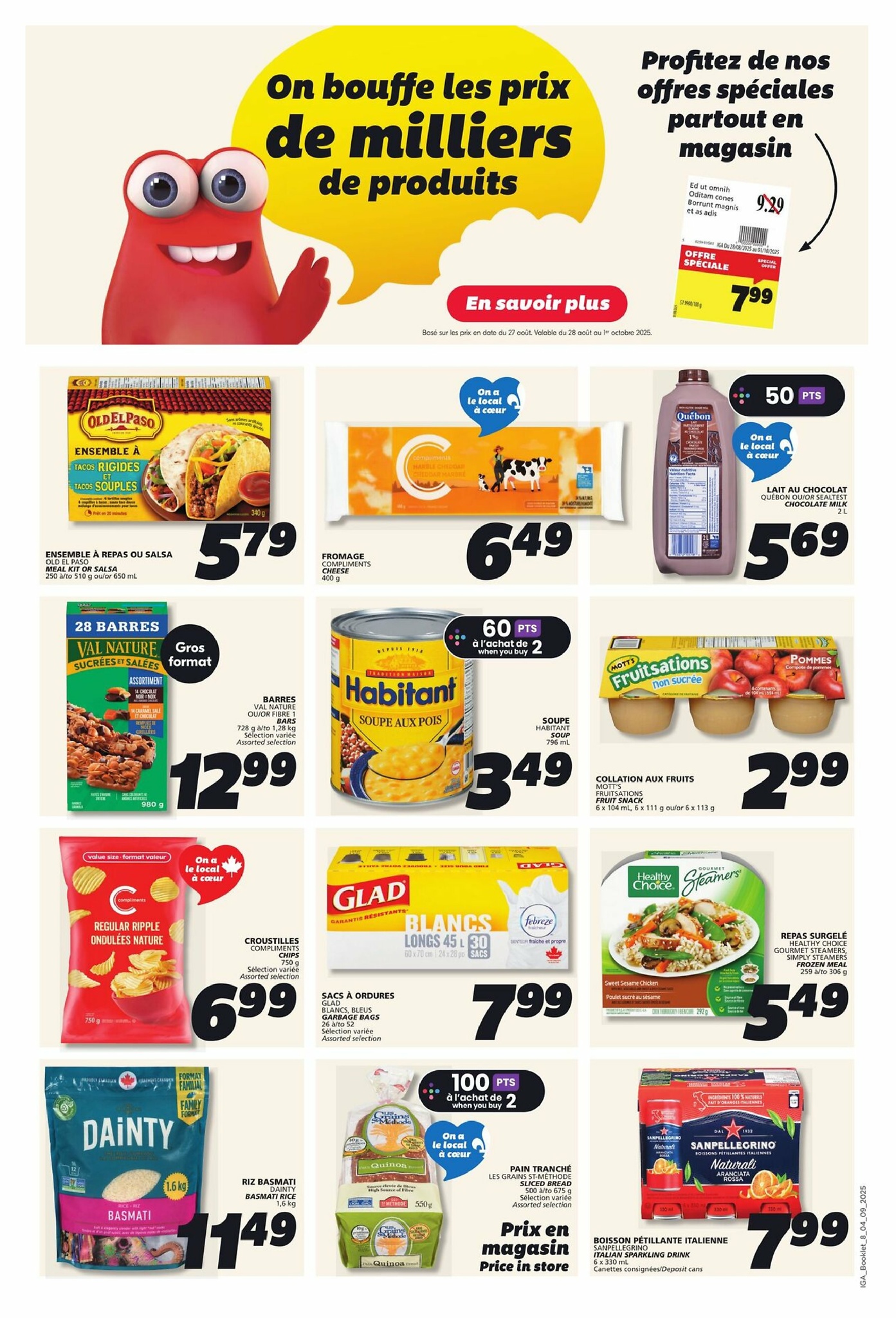 iga - IGA - Back to school flyer valid from 09-04 - 09-10 - page: 8