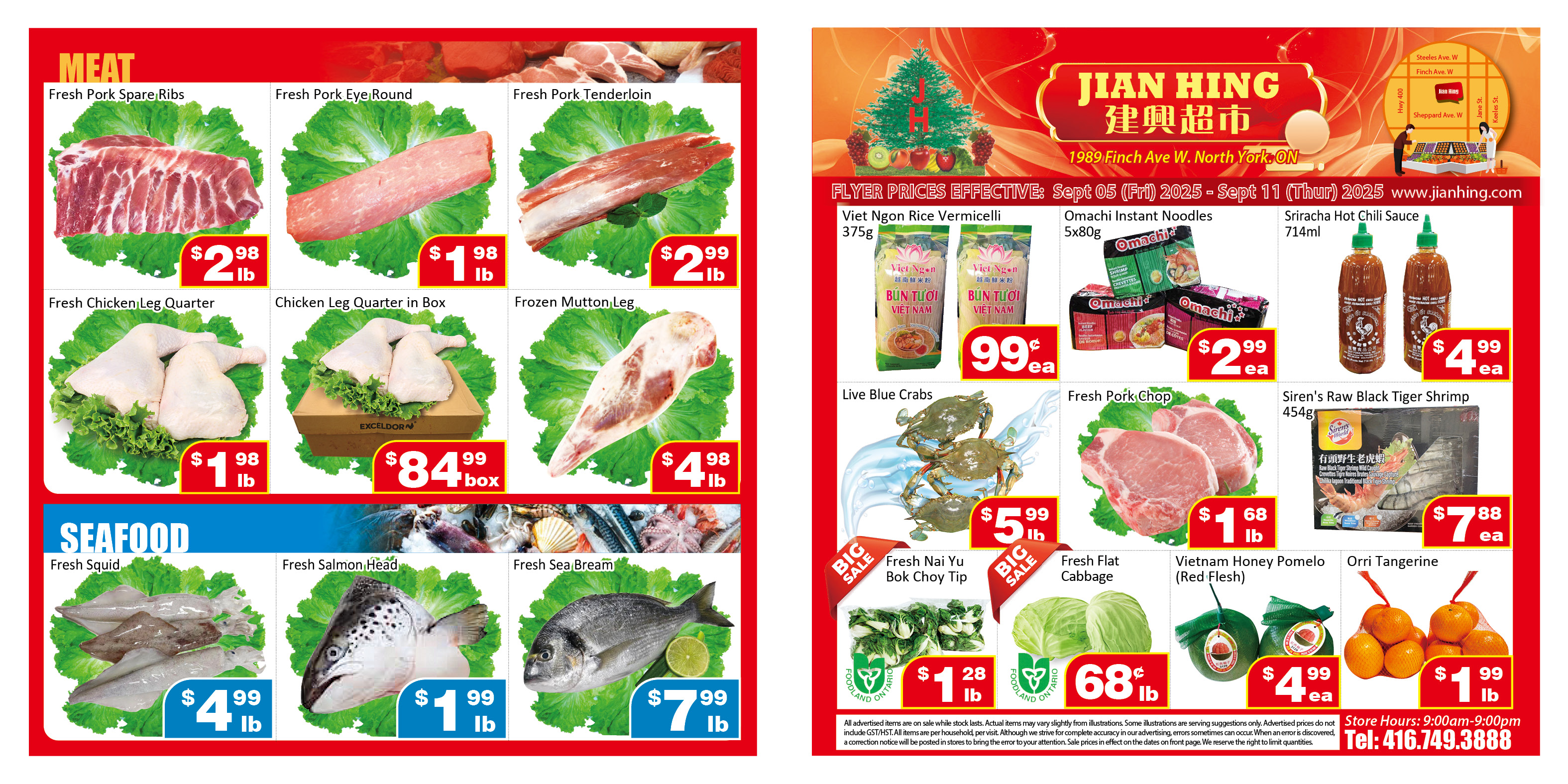 jian-hing - Jian Hing - North York flyer valid from 09-05 - 09-11