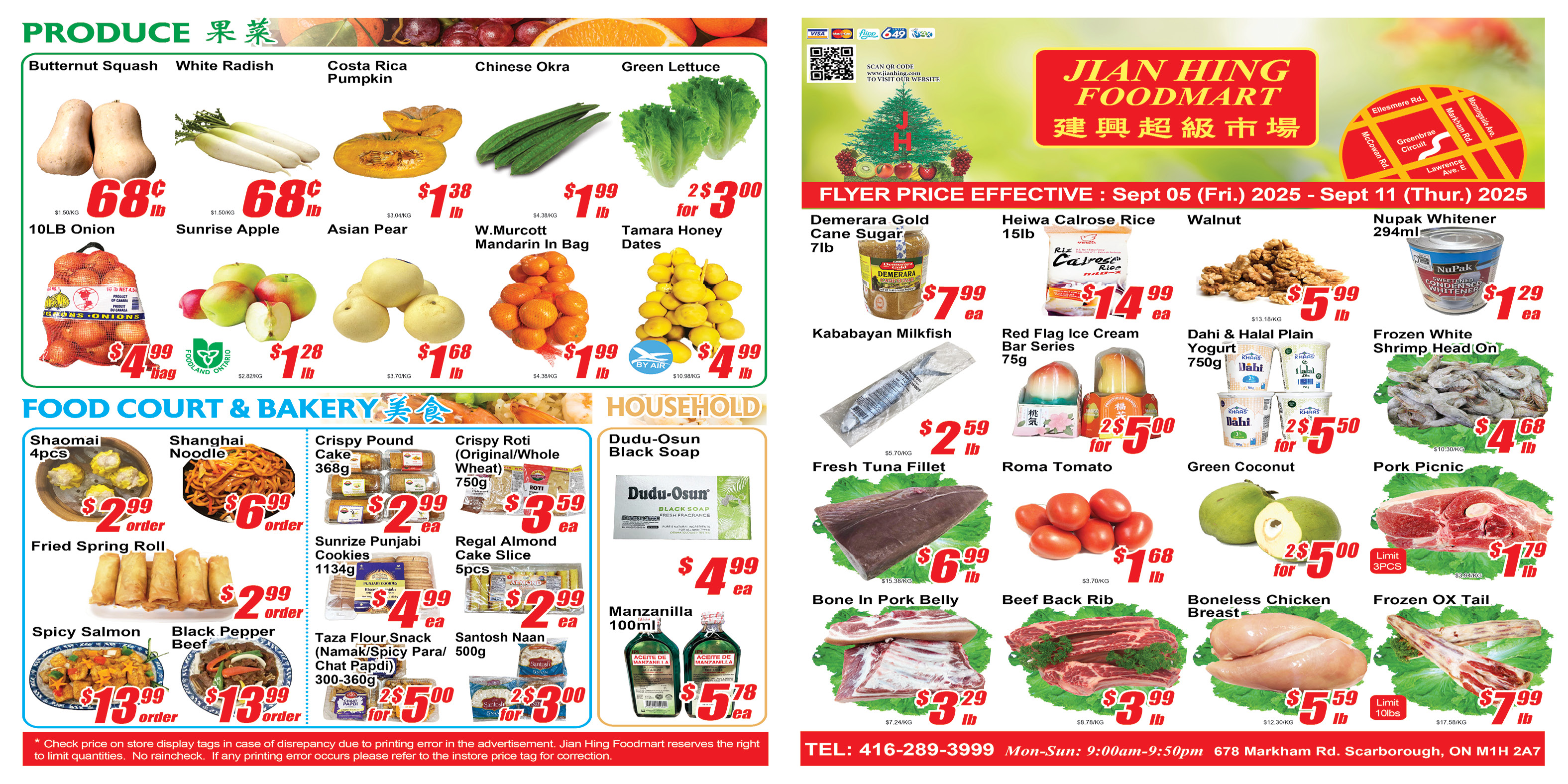 jian-hing - Jian Hing - Scarborough flyer valid from 09-05 - 09-11 - page: 1