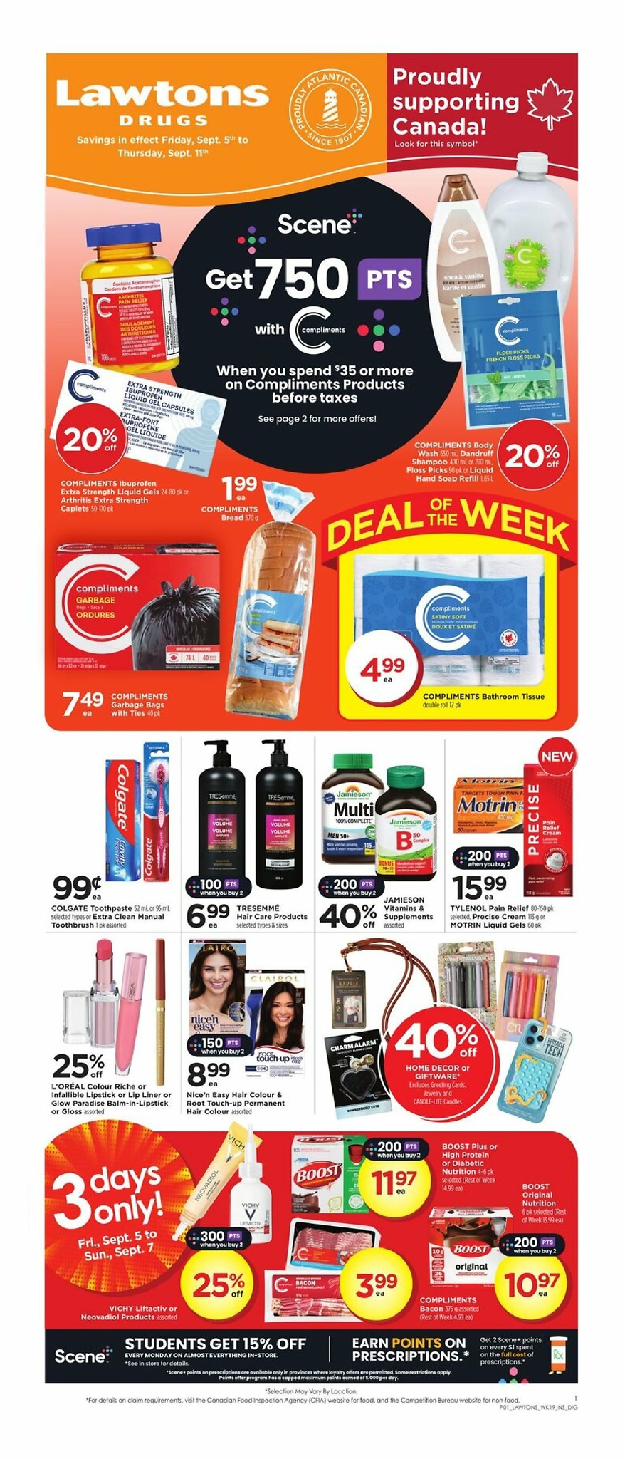 lawtons - Lawtons flyer valid from 09-05 - 09-11 - page: 1