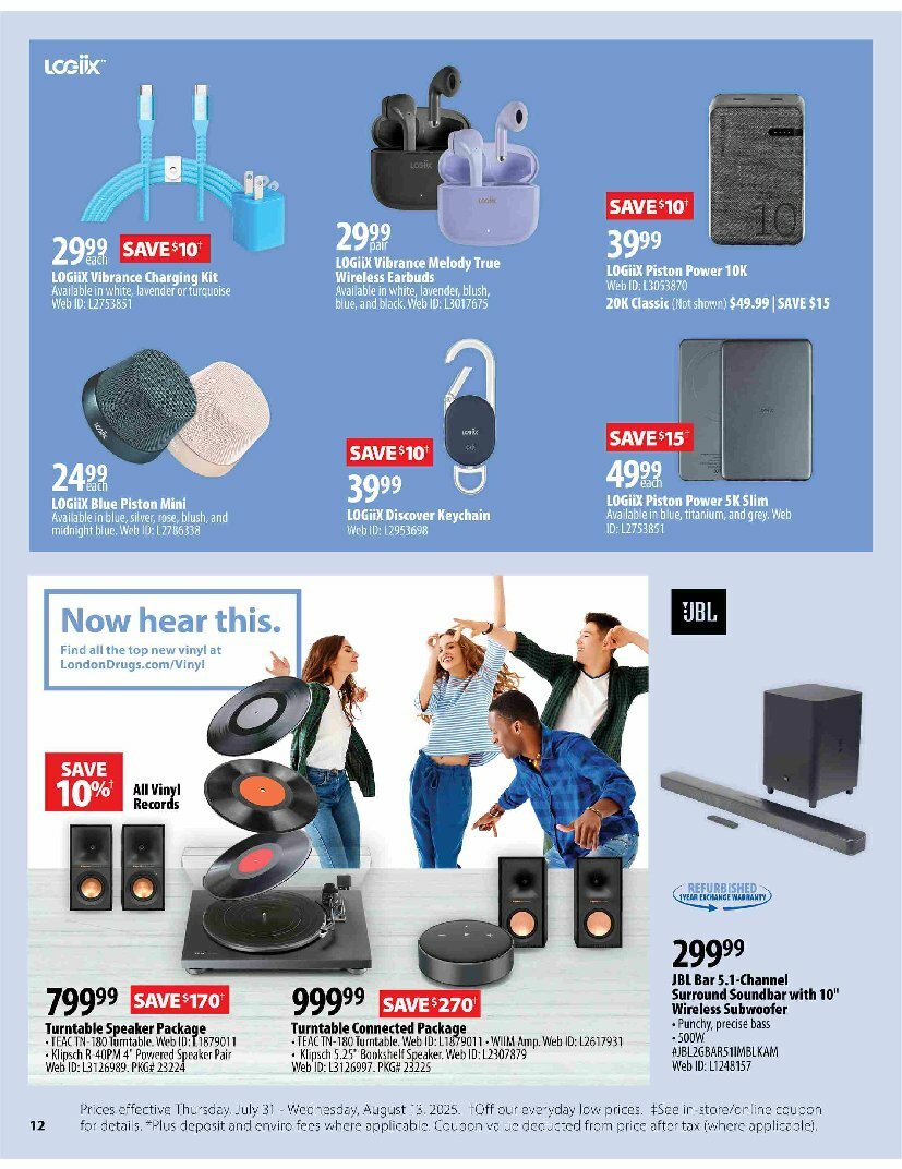 london-drugs - London Drugs - Back to School flyer valid from 07-31 - 08-13 - page: 12