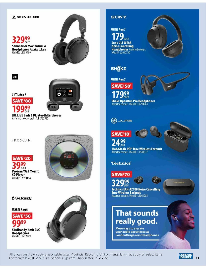 london-drugs - London Drugs - Back to School flyer valid from 07-31 - 08-13 - page: 11