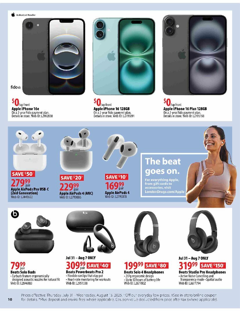 london-drugs - London Drugs - Back to School flyer valid from 07-31 - 08-13 - page: 10