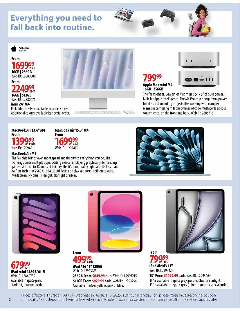 london-drugs - London Drugs - Back to School flyer valid from 07-31 - 08-13 - page: 2