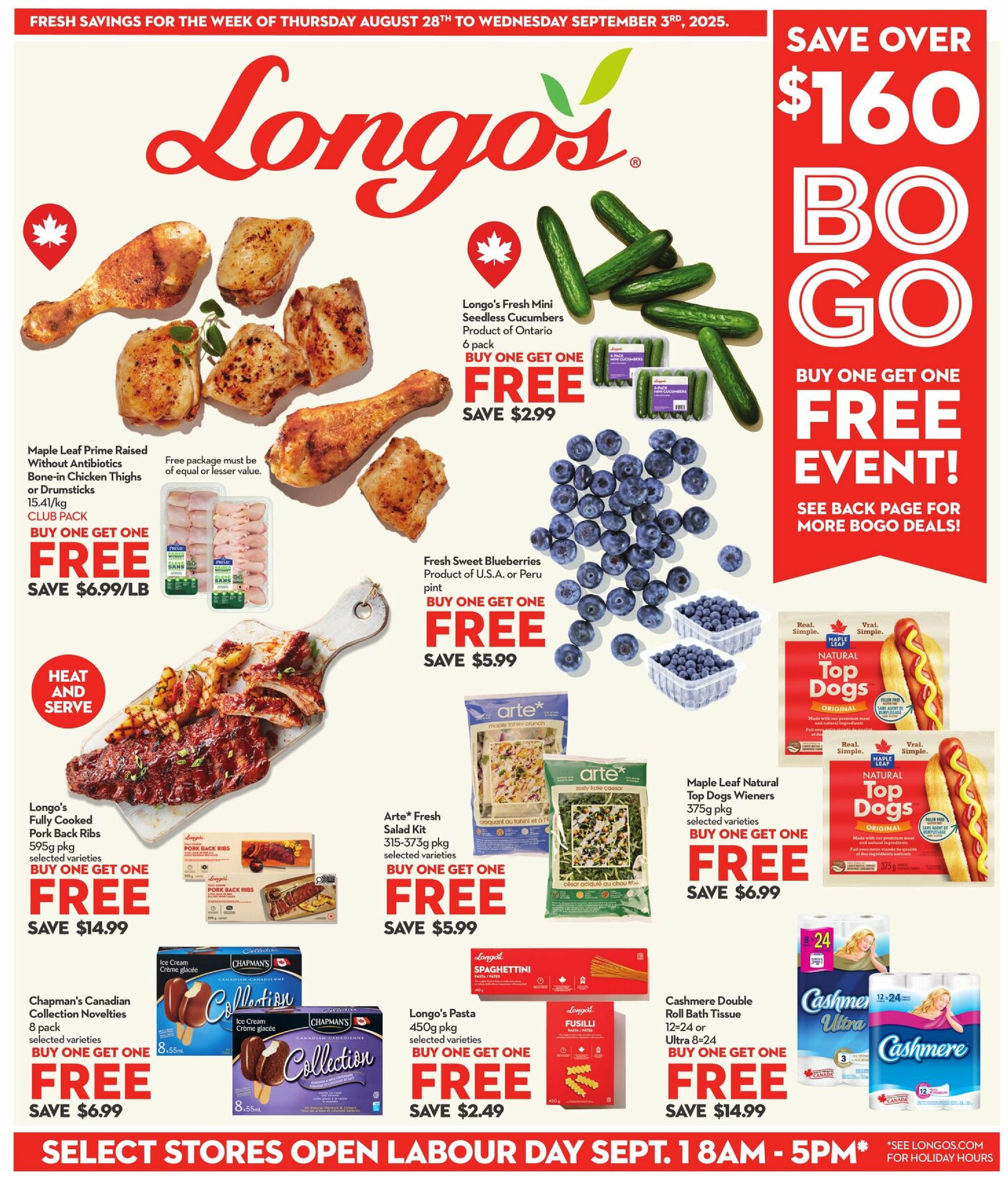 longo-s - Longo's flyer valid from 08-28 - 09-03 - page: 1