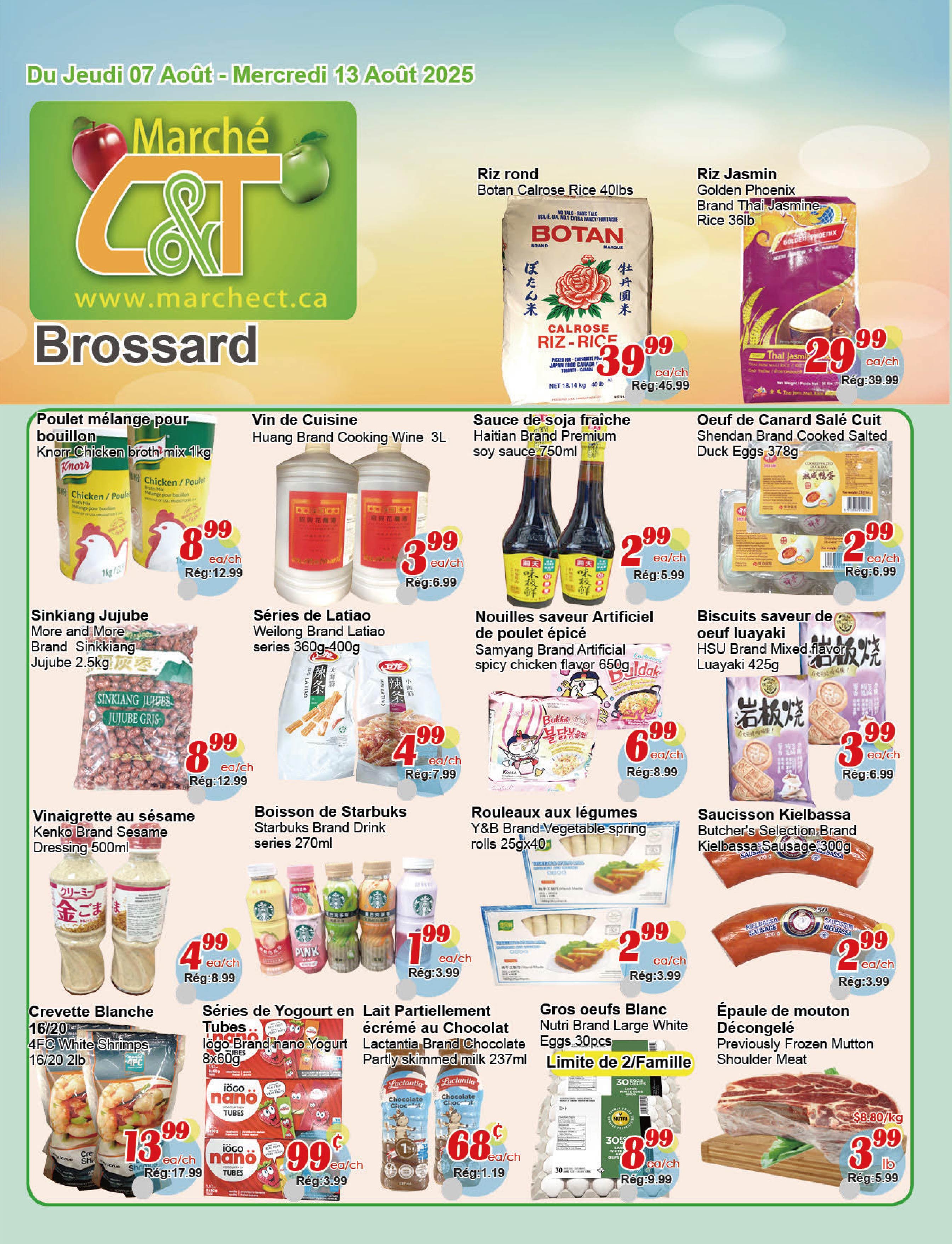 marche-c-t - Marché C&T - Brossard flyer valid from 08-07 - 08-13