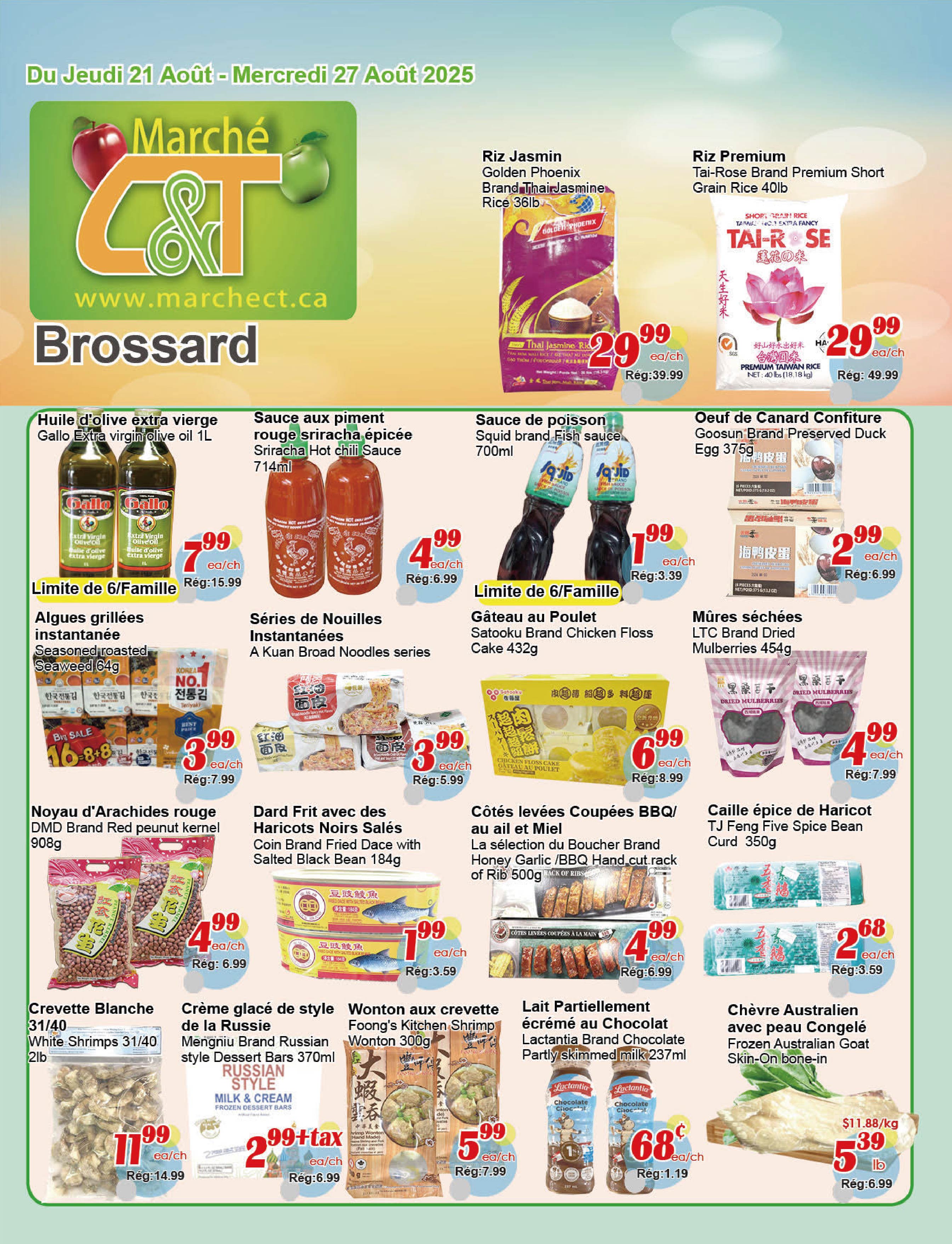marche-c-t - Marché C&T - Brossard flyer valid from 08-21 - 08-27