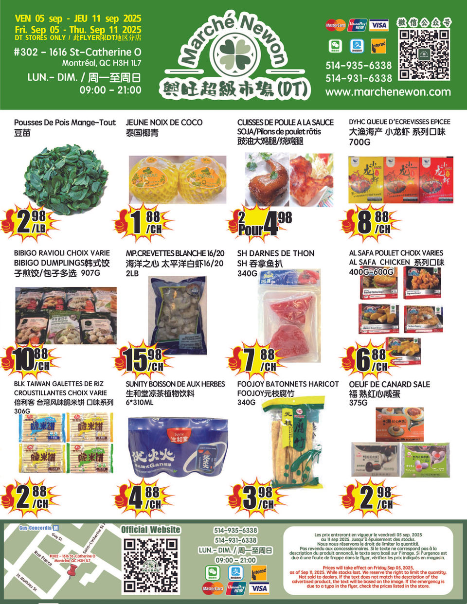 marche-newon - Marché Newon - DT flyer valid from 09-05 - 09-11 - page: 1