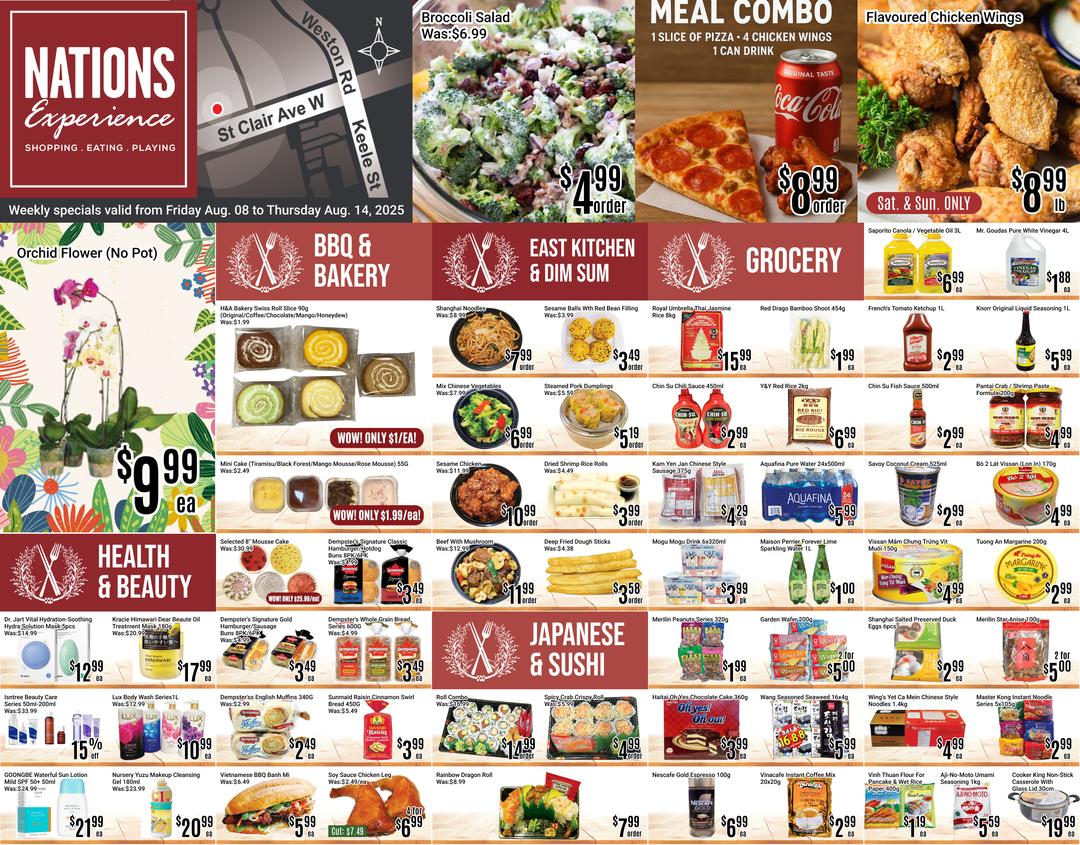 nations-fresh-foods - Nations Fresh Foods flyer valid from 08-08 - 08-14 - page: 1