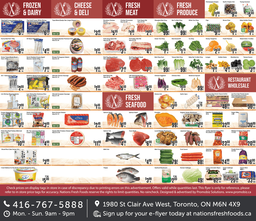 nations-fresh-foods - Nations Fresh Foods flyer valid from 08-29 - 09-04 - page: 1