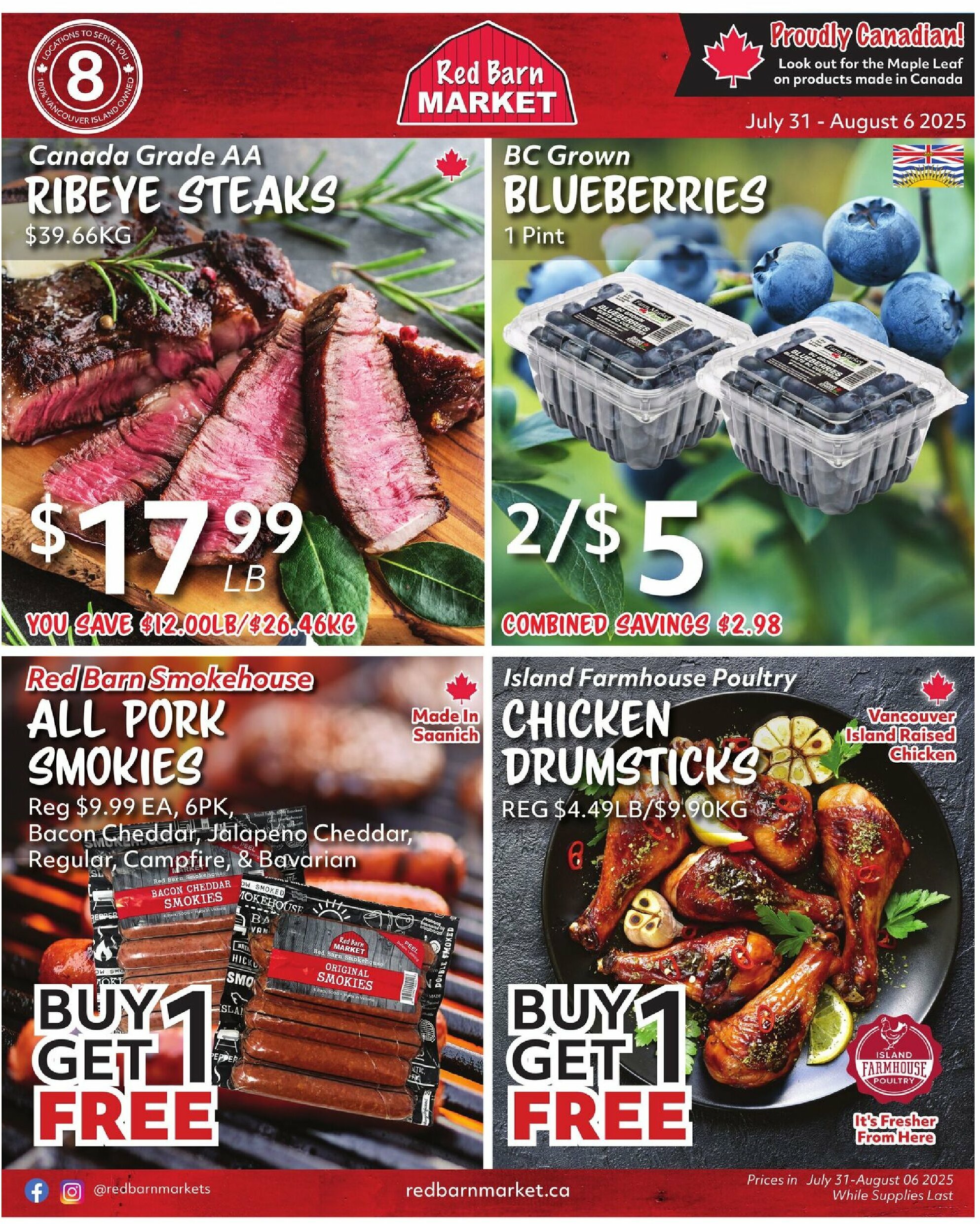 red-barn-market - Red Barn Market flyer valid from 07-31 - 08-06