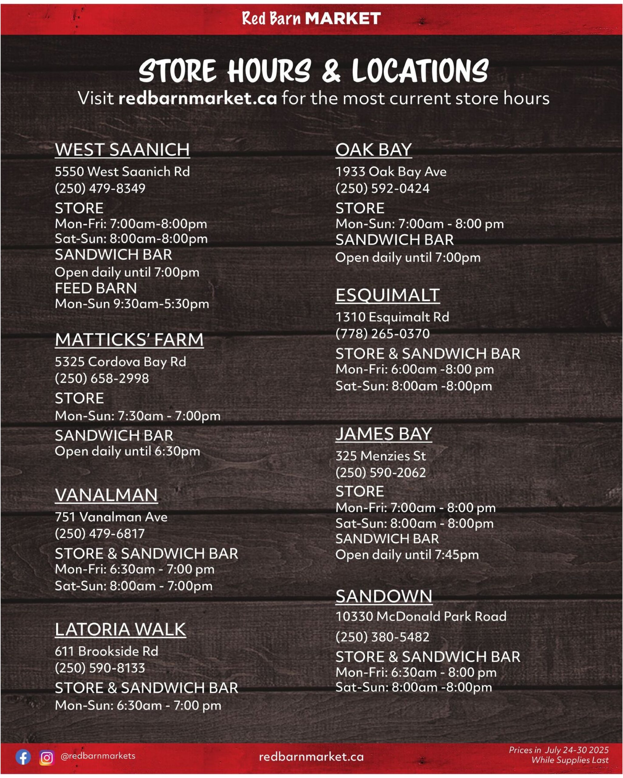 red-barn-market - Red Barn Market flyer valid from 07-24 - 07-30 - page: 8