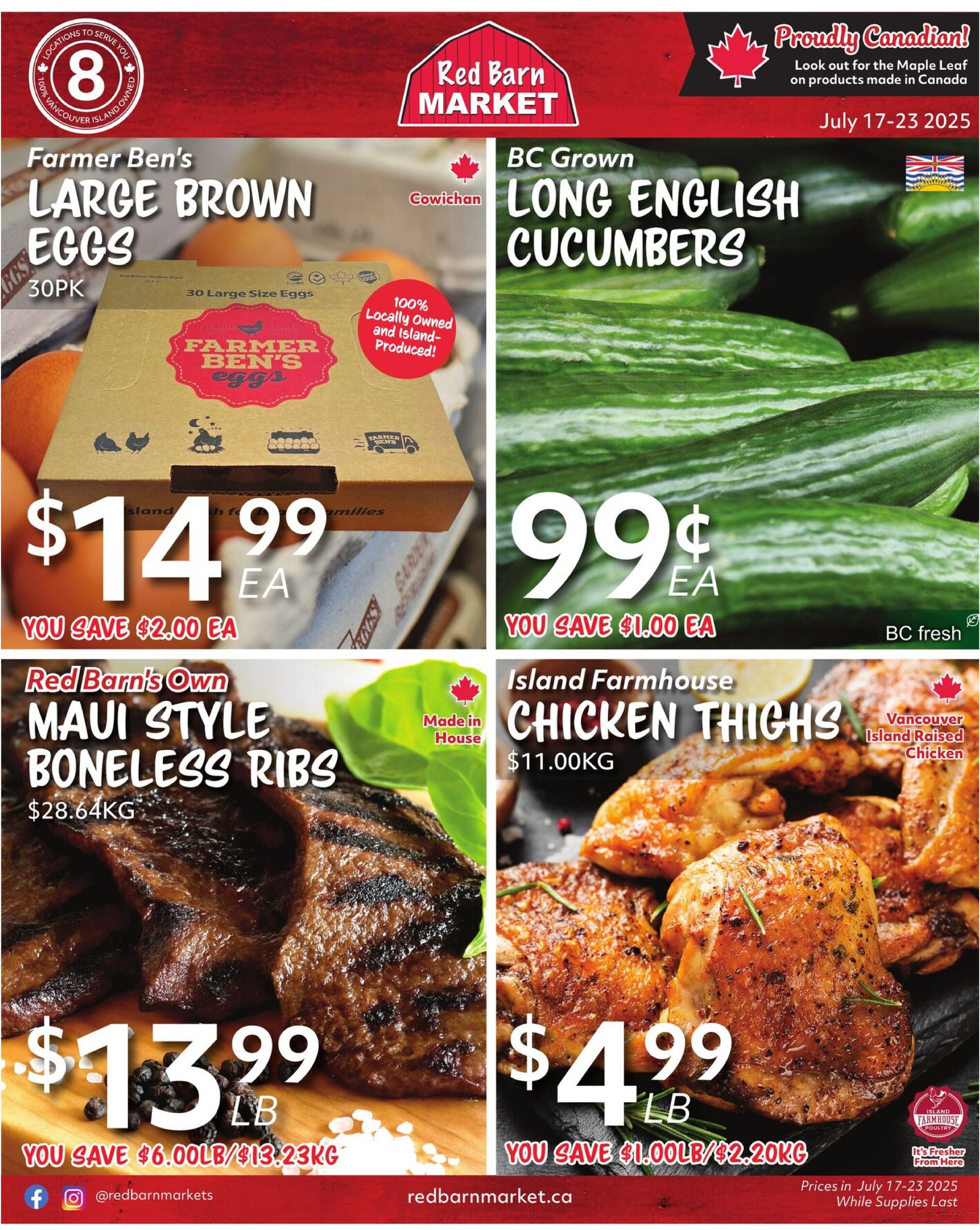 red-barn-market - Red Barn Market flyer valid from 07-17 - 07-23