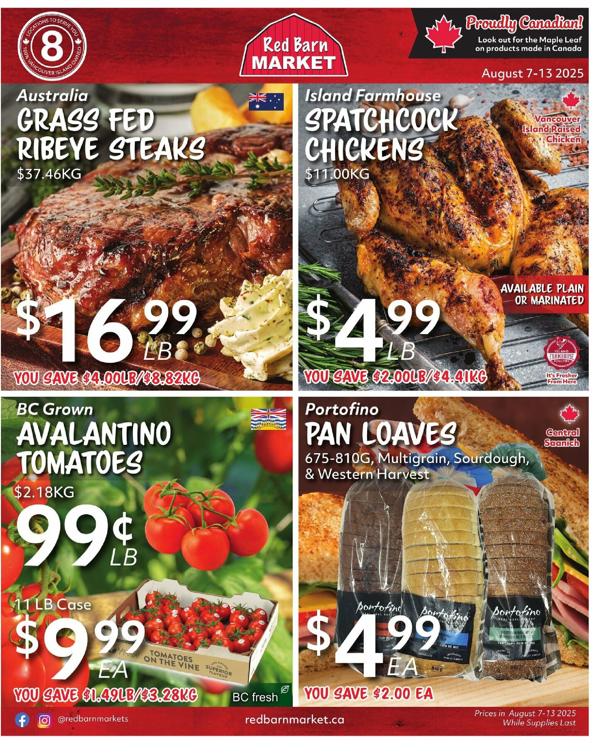 red-barn-market - Red Barn Market flyer valid from 08-07 - 08-13